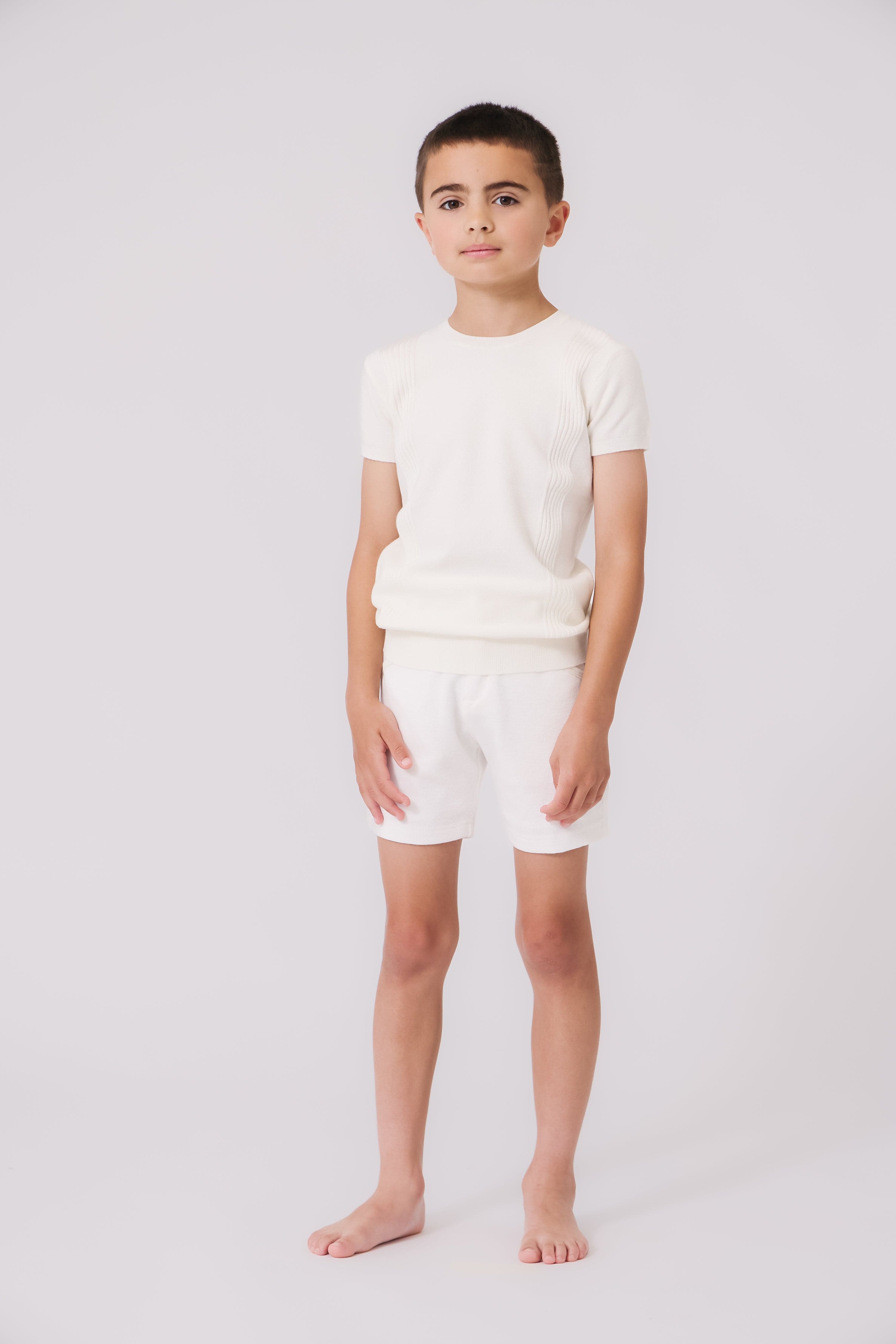 Todd Knit Sweater - White