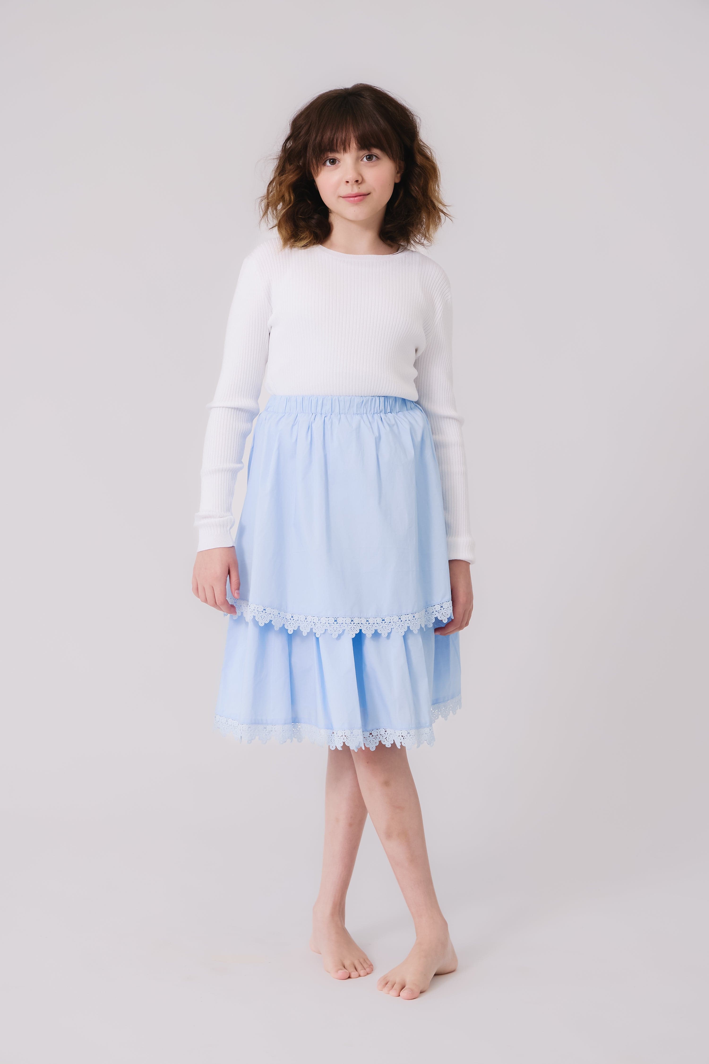 Zoe Skirt - Blue