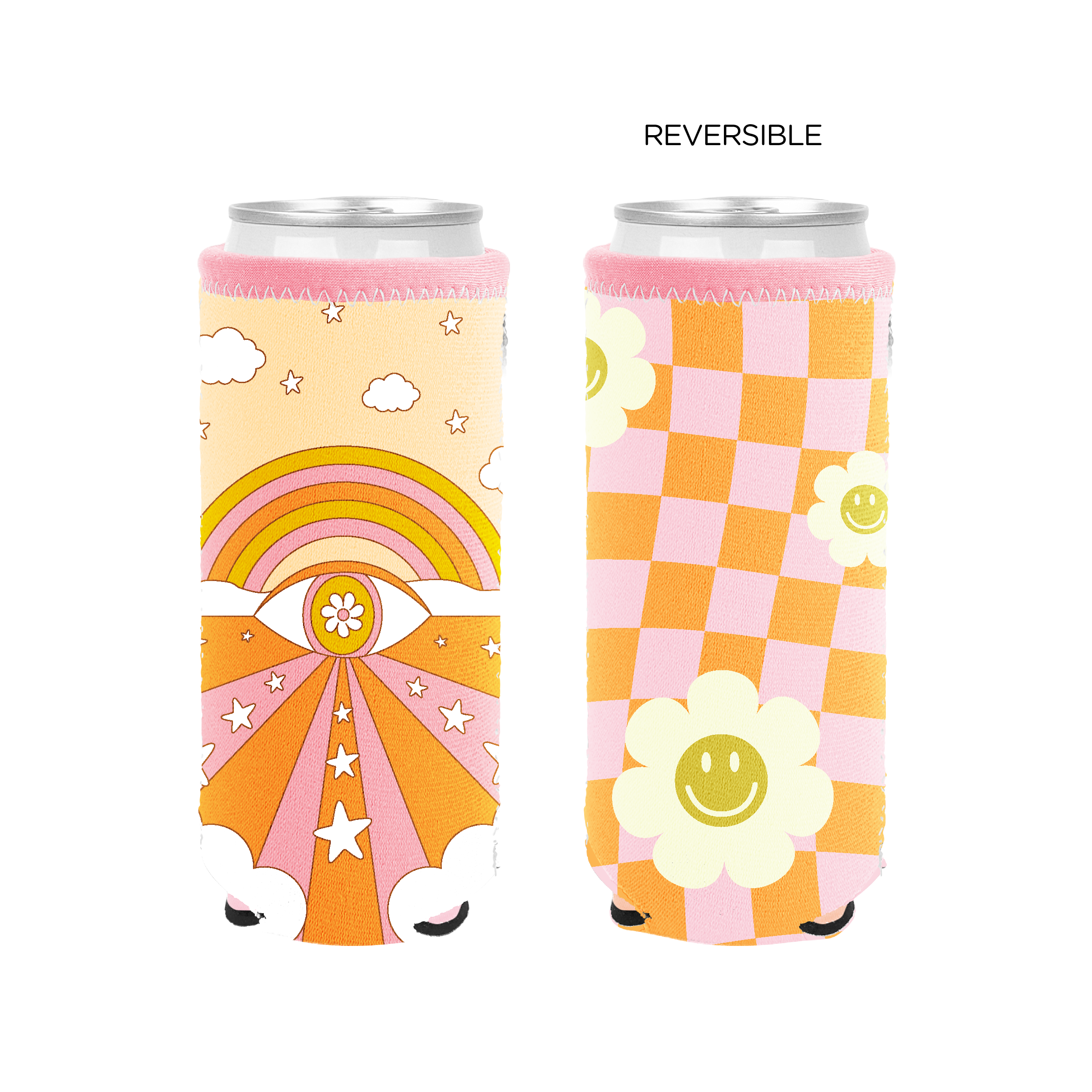 Tarot Dreamer Reversible Slim Can Holders