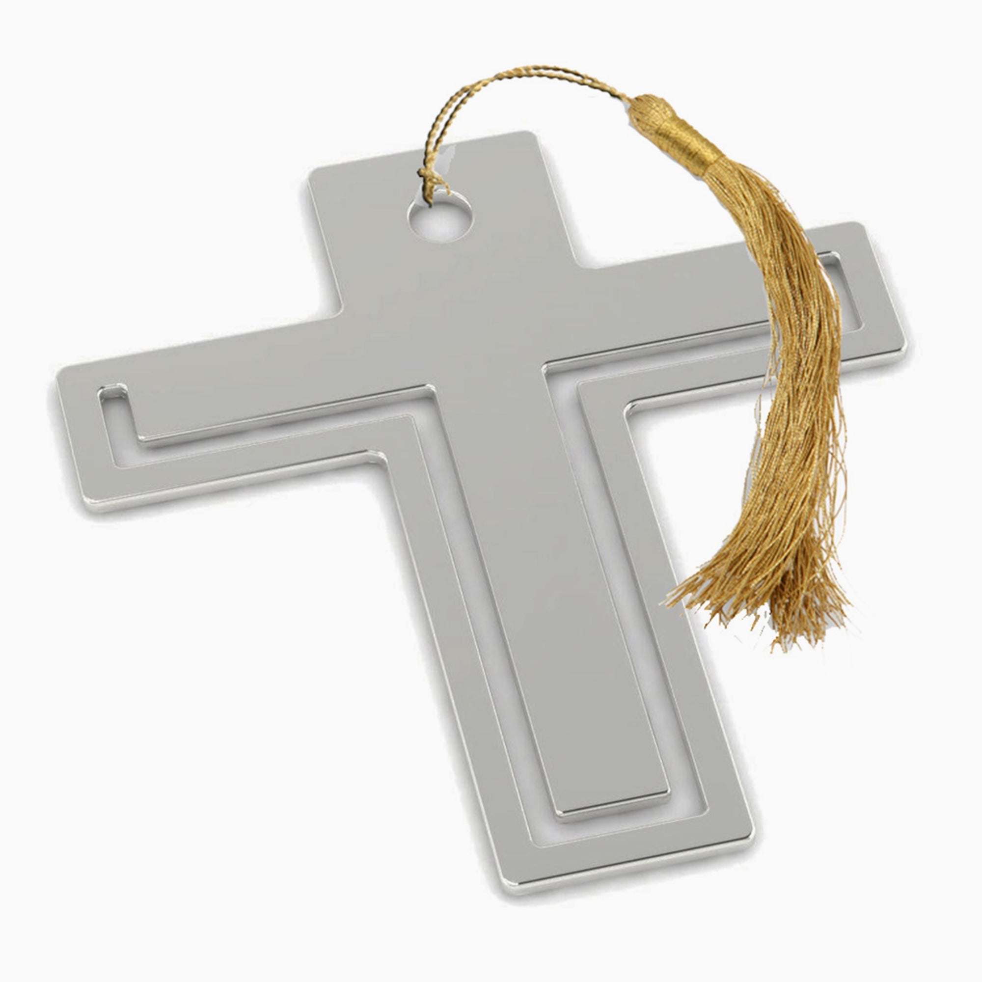 Cross Sterling Silver Bookmark By Krysaliis