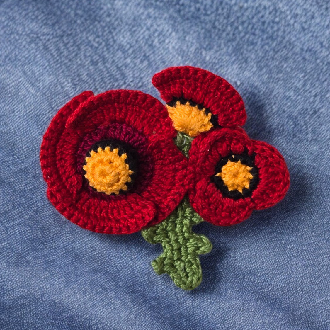 Poppy Brooch