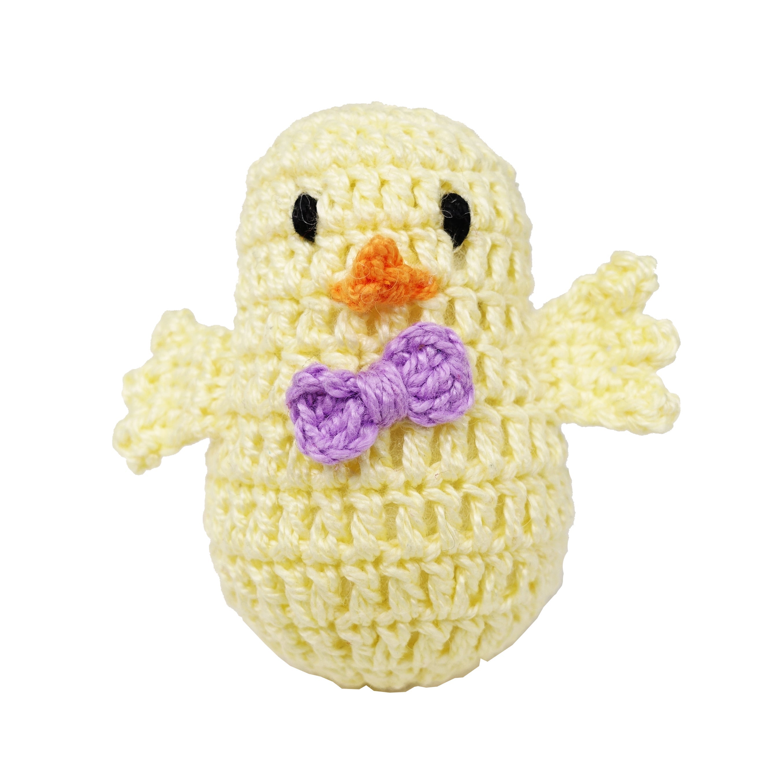 Crochet Easter Chick Ornaments - Set Of 6