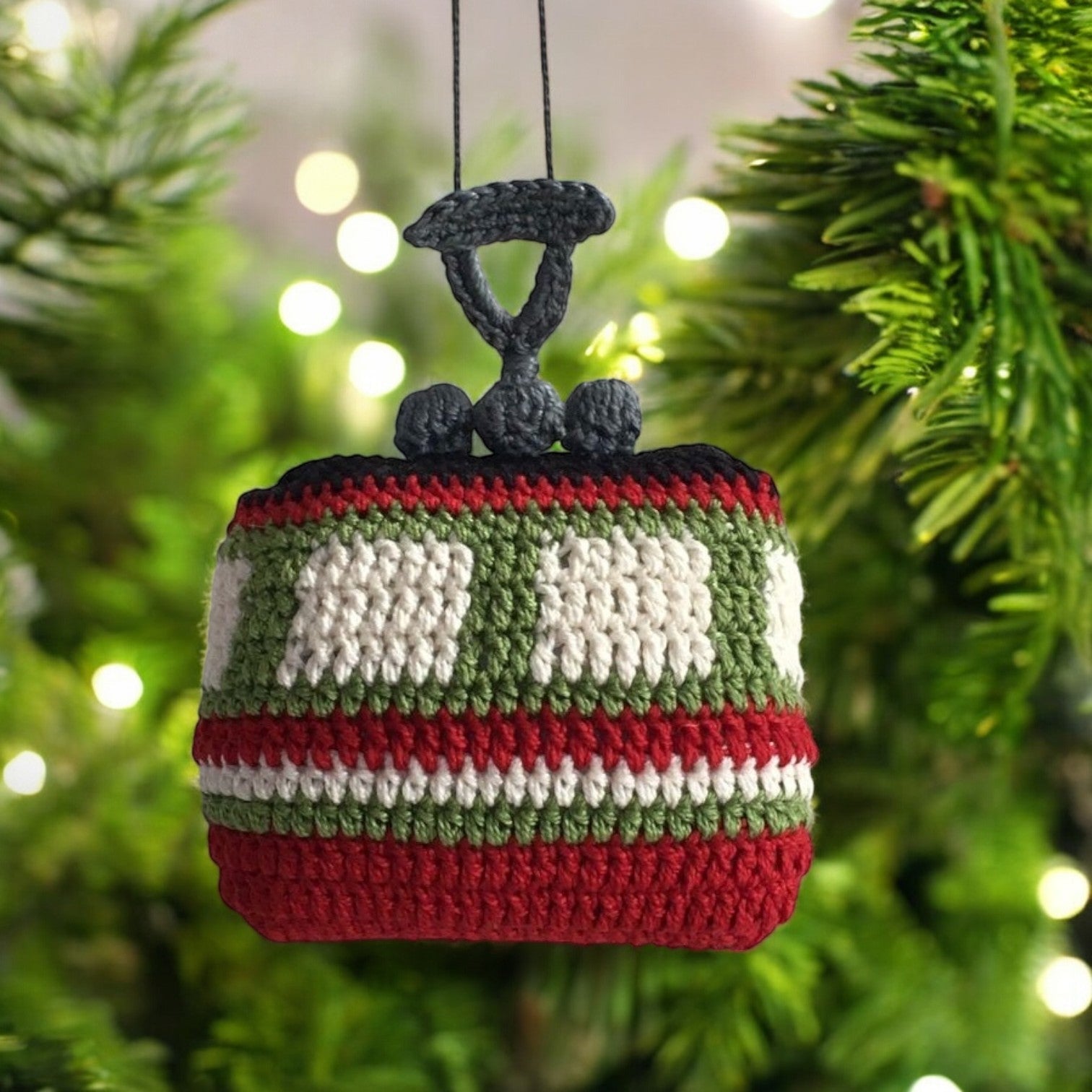 Crochet Gondola Ornament