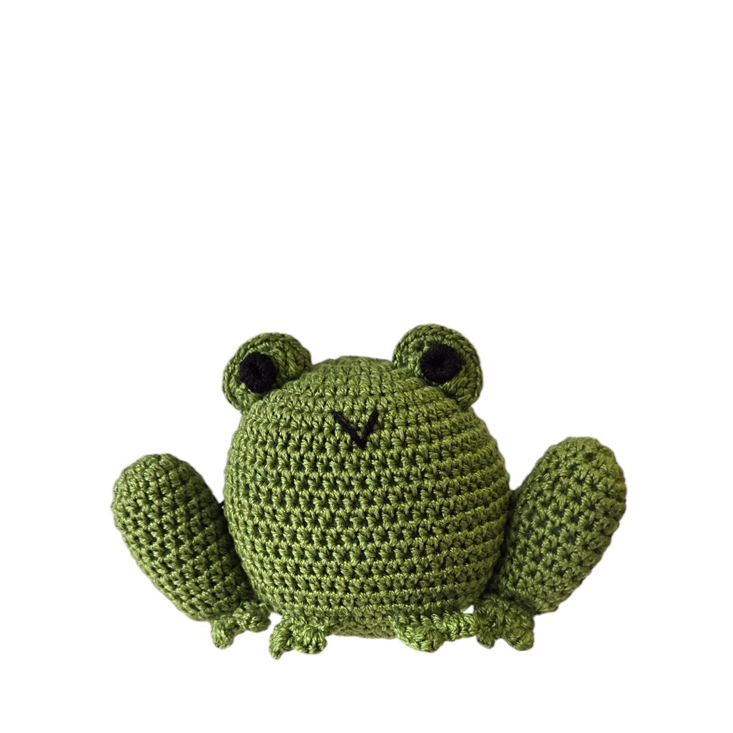 Crochet Frog Ornament