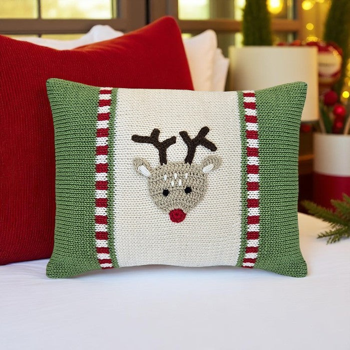 Reindeer Mini Pillow