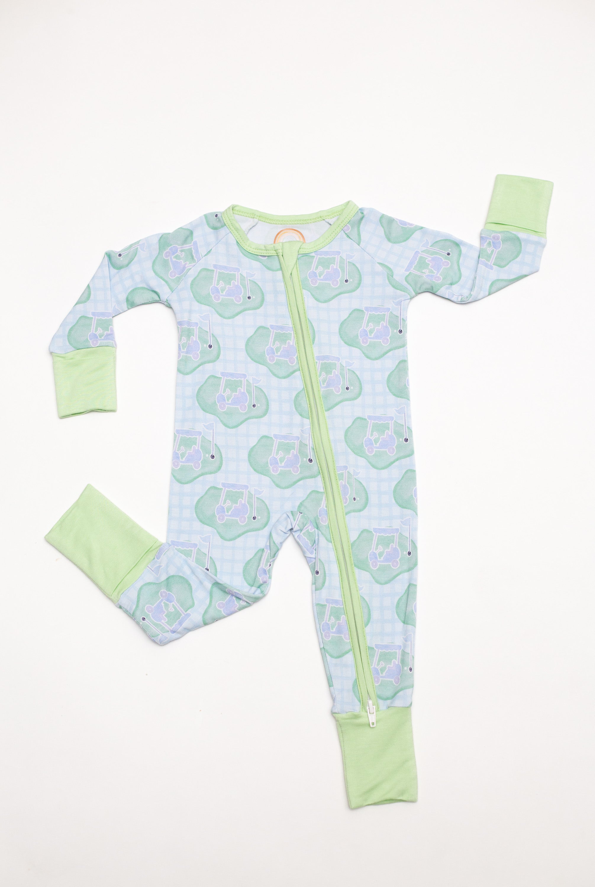 Golf Bamboo Zipper Romper