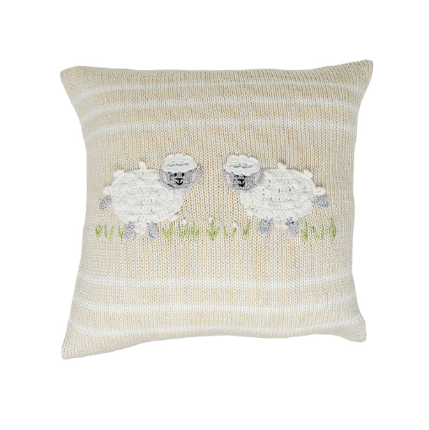 Lamb Mini Pillow - Blue