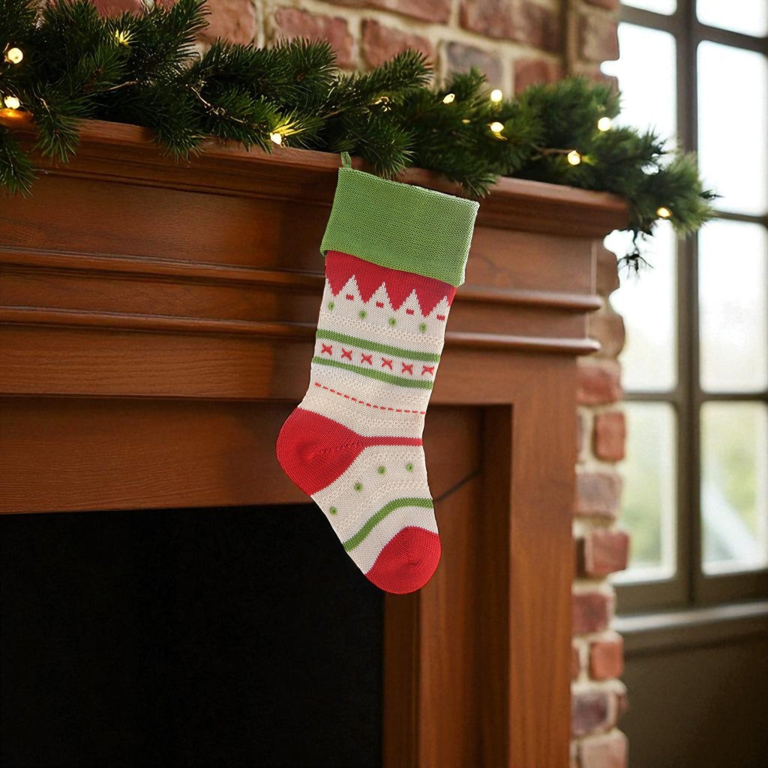 Nordic Stripe Stocking