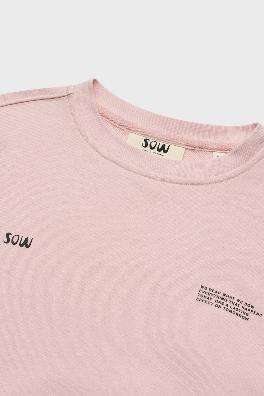 Relaxed Cotton Sweatshirt With Print