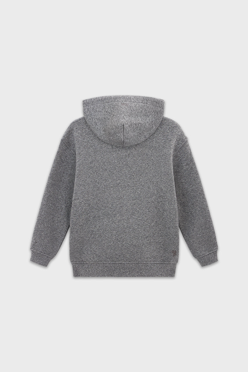 Relaxed Organic Fleece Hoodie