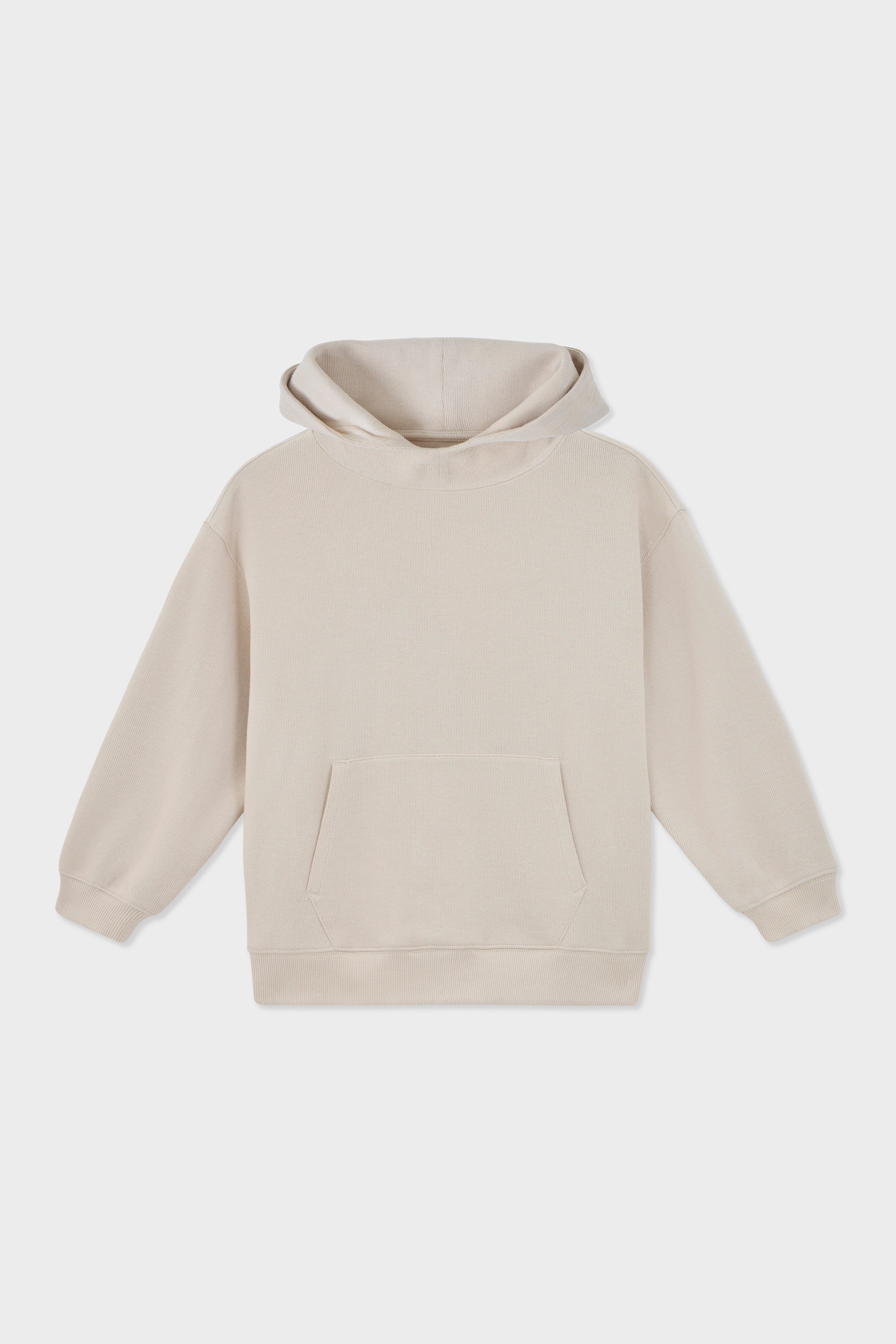 Organic Cotton French Rib Hoodie