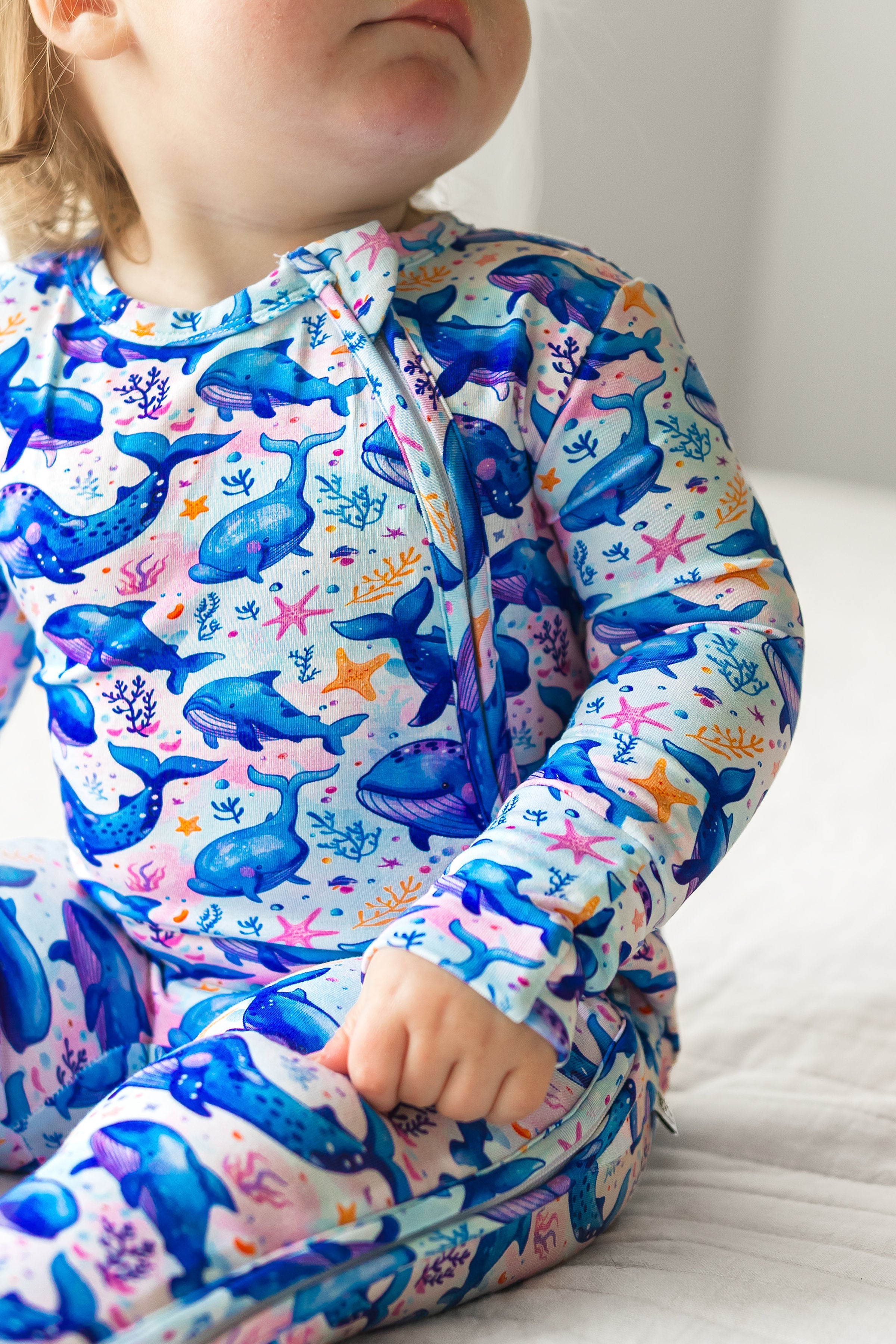 Ocean Slumber Convertible Footie