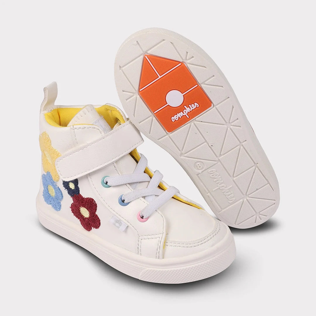 Kami Girls Hook & Loop Sneaker