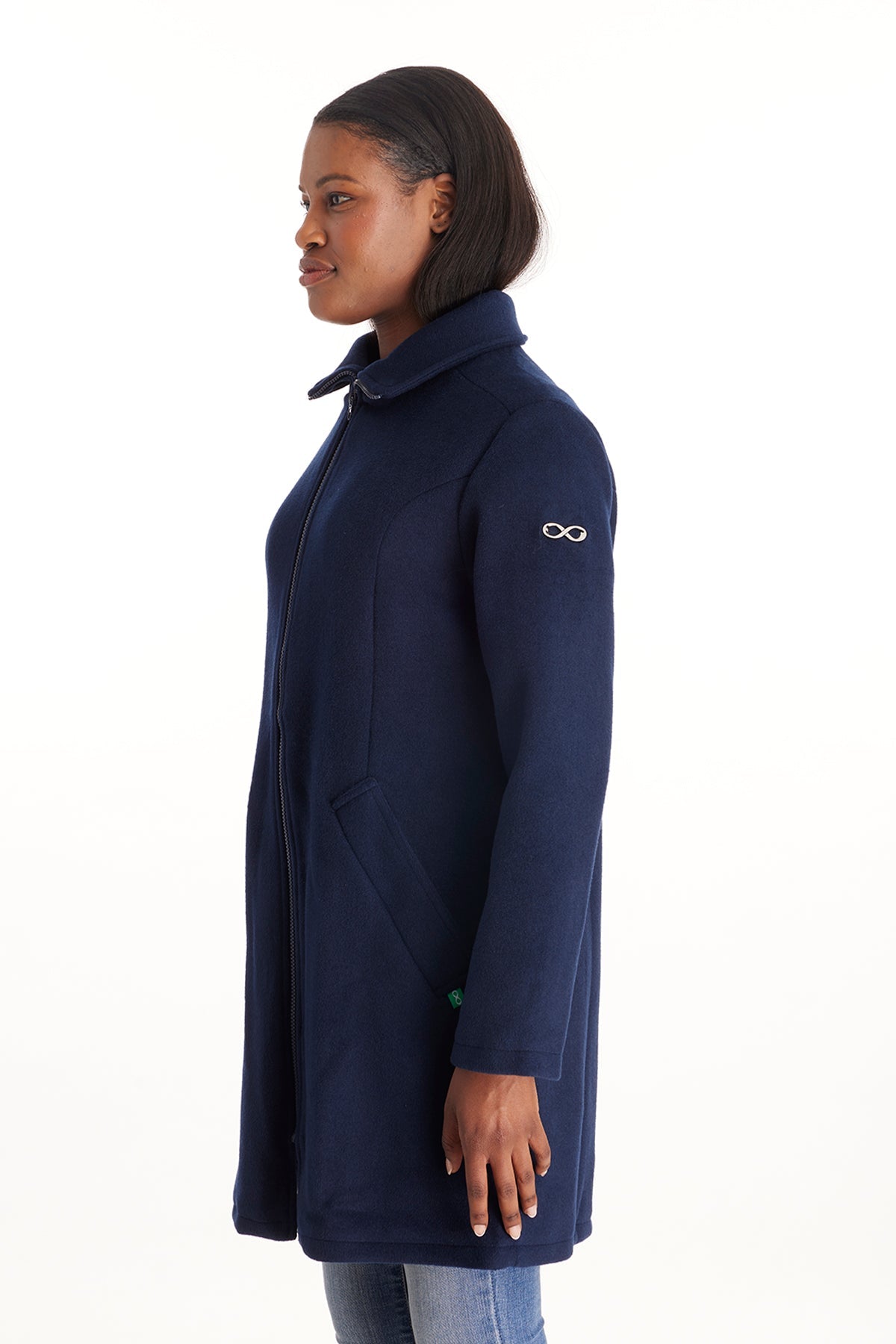 Khloe 3 In 1 Wool Maternity Coat Semi-fitted