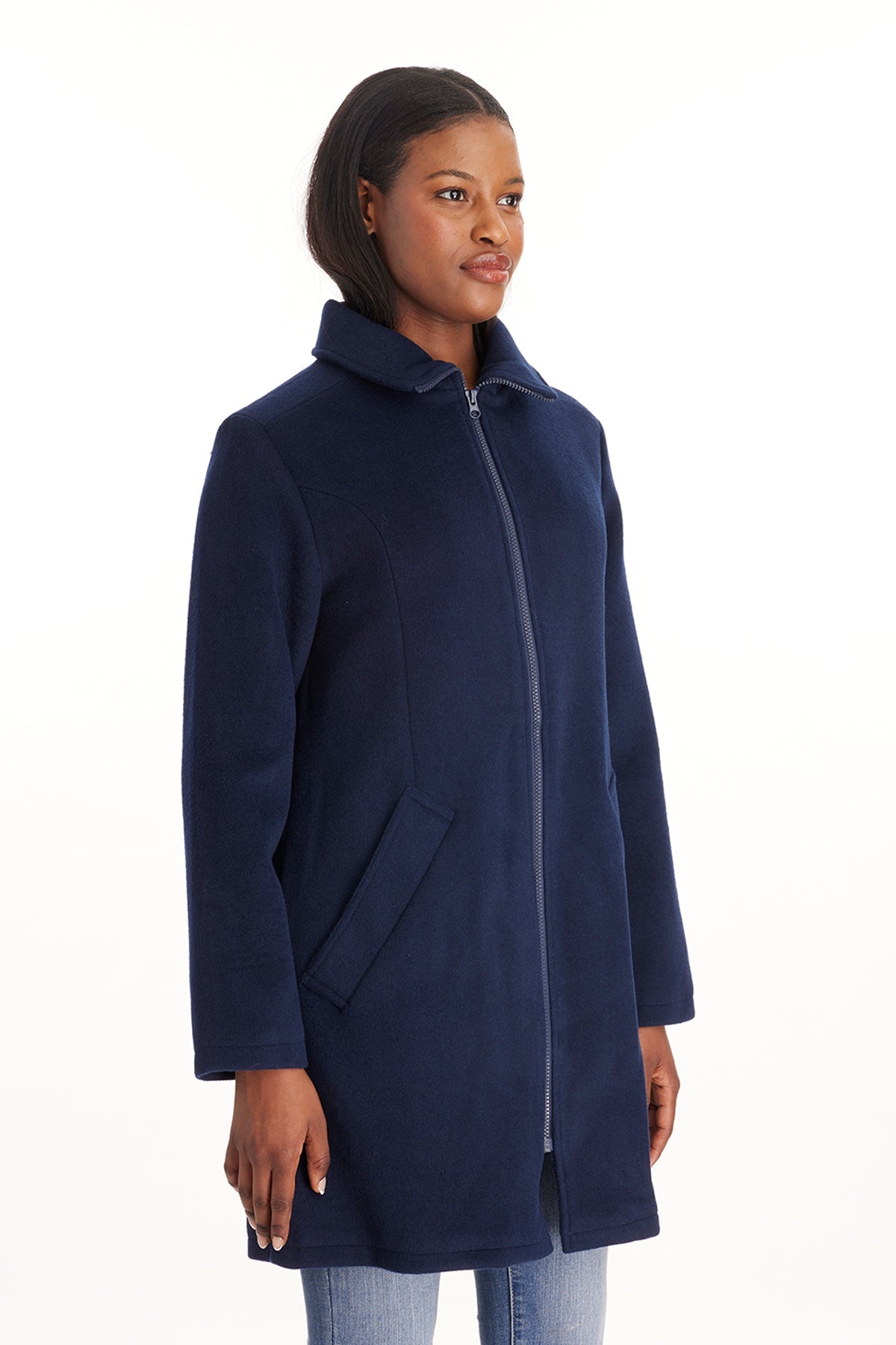 Khloe 3 In 1 Wool Maternity Coat Semi-fitted