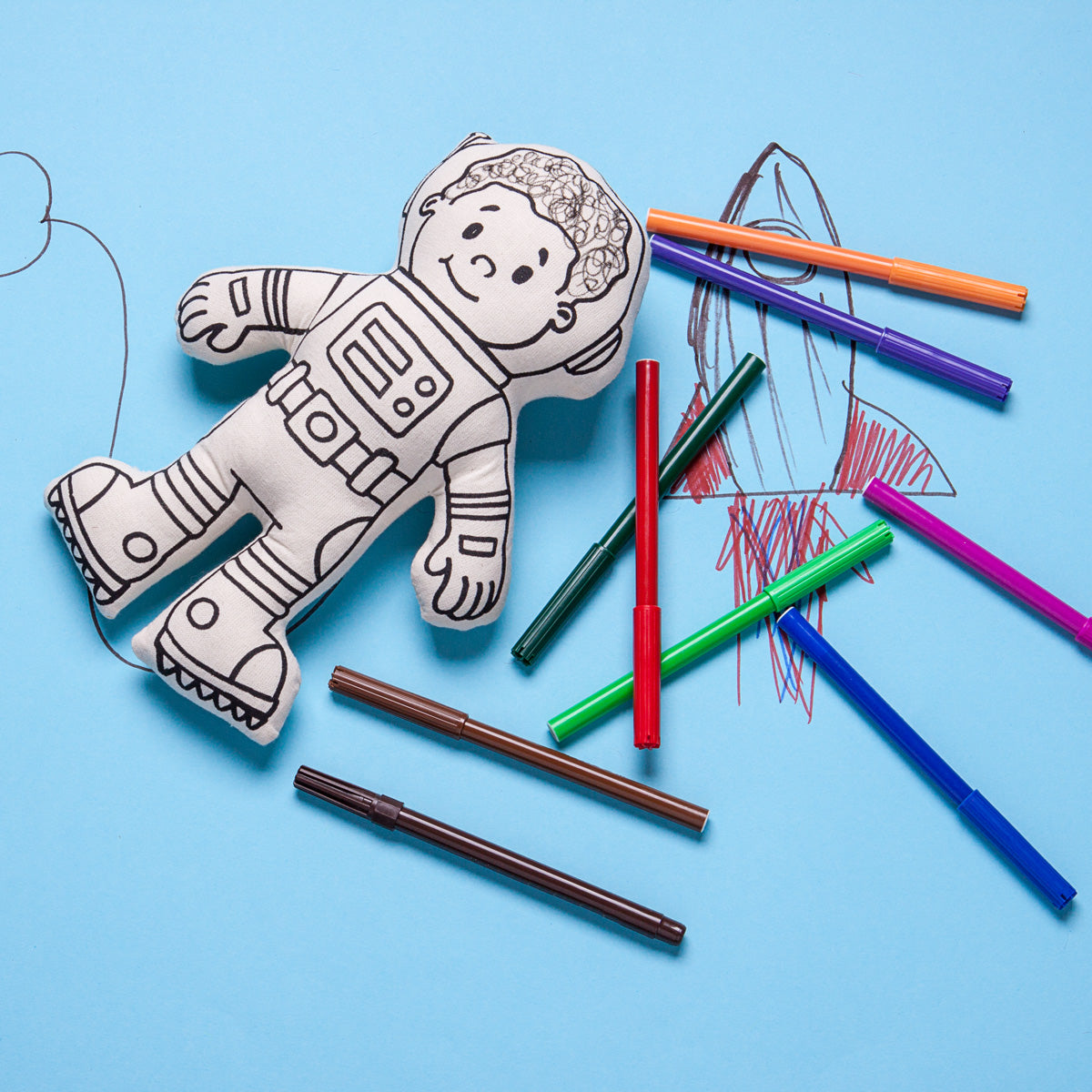 Space Explorer: Boy Astronaut Doll With Mini Space Pack - Educational And Imaginative Play Toy