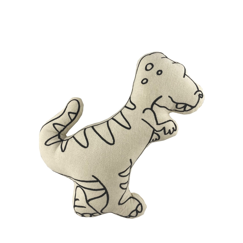 Jurassic Series: Kiboosaurs T-rex For Coloring And Creative Play