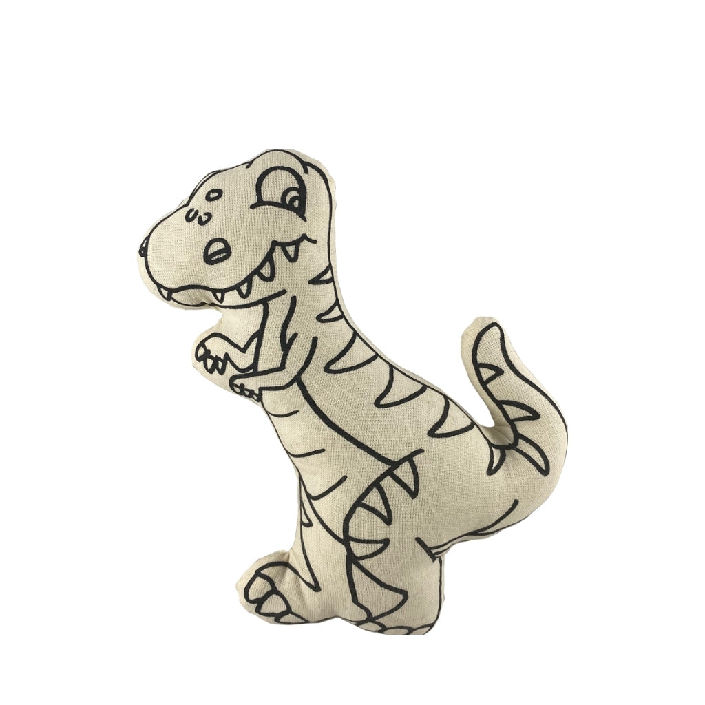 Jurassic Series: Kiboosaurs T-rex For Coloring And Creative Play
