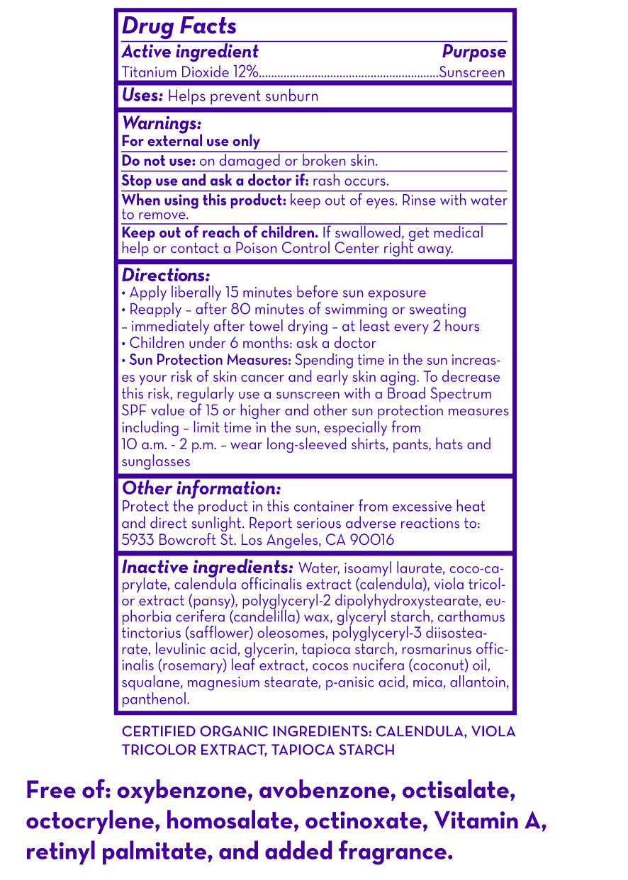 California Kids® #supersensitive™ Broad Spectrum Spf 30+ Sunscreen