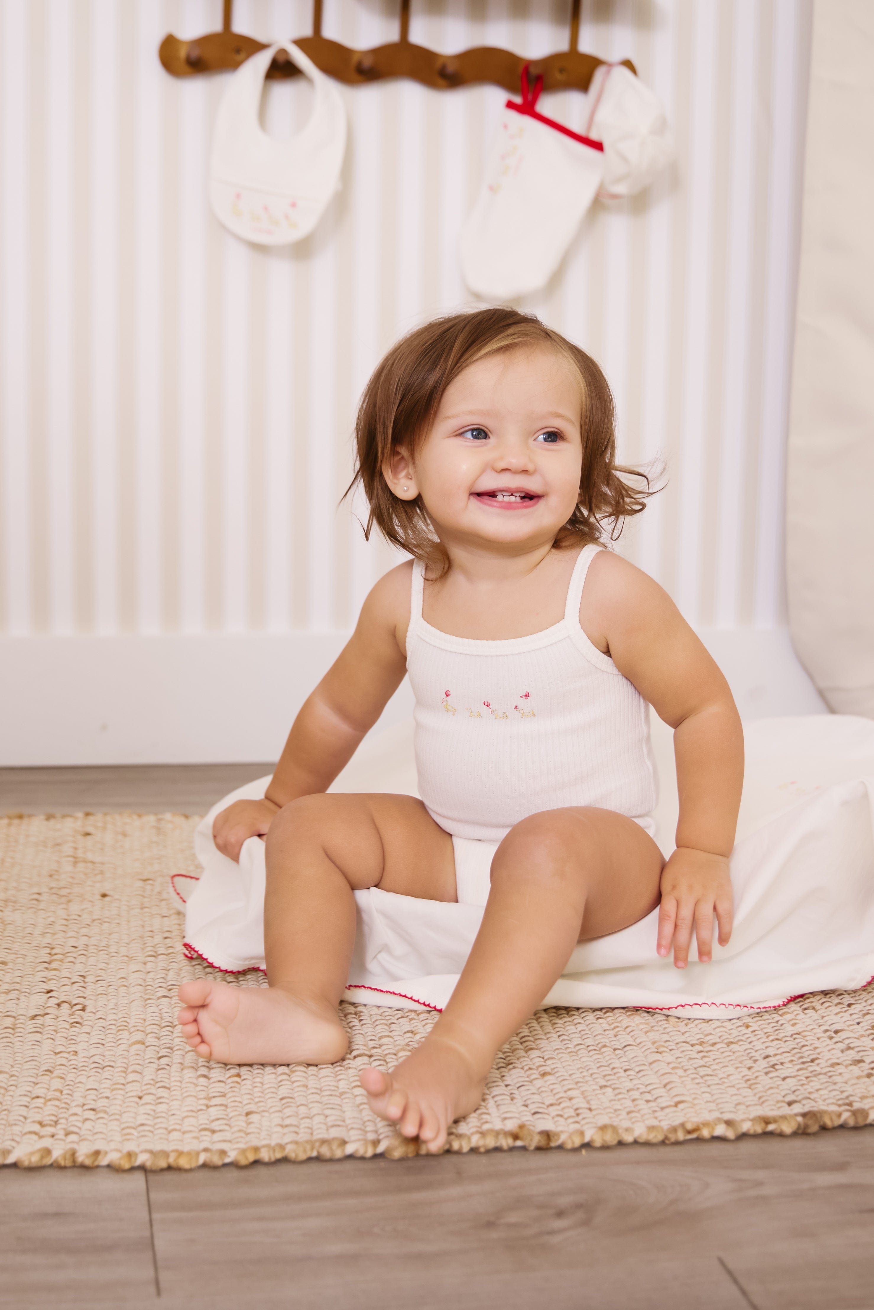 Mini Royals Onesie Set Of 2 - Red