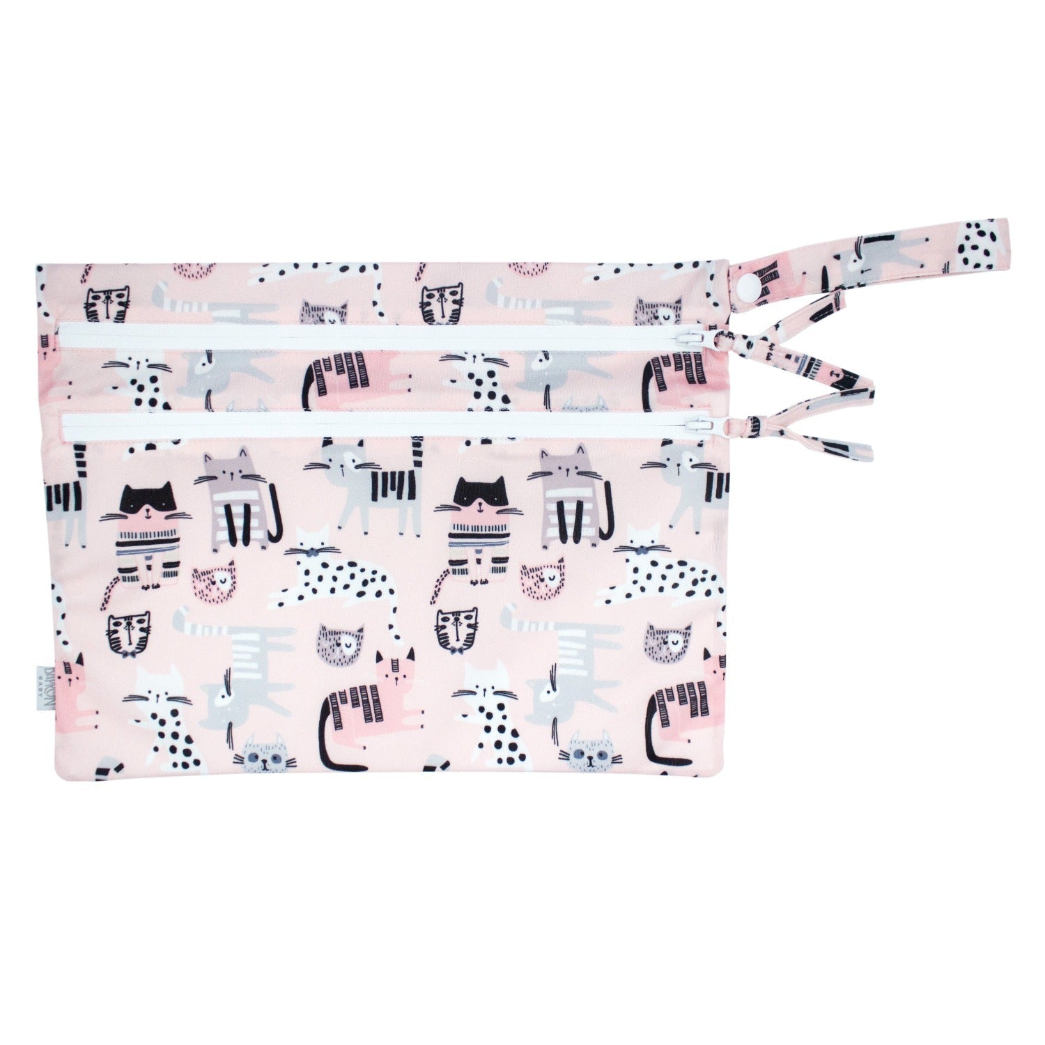 Kitty - Waterproof Wet Bag (for Mealtime, On-the-go, And More!)