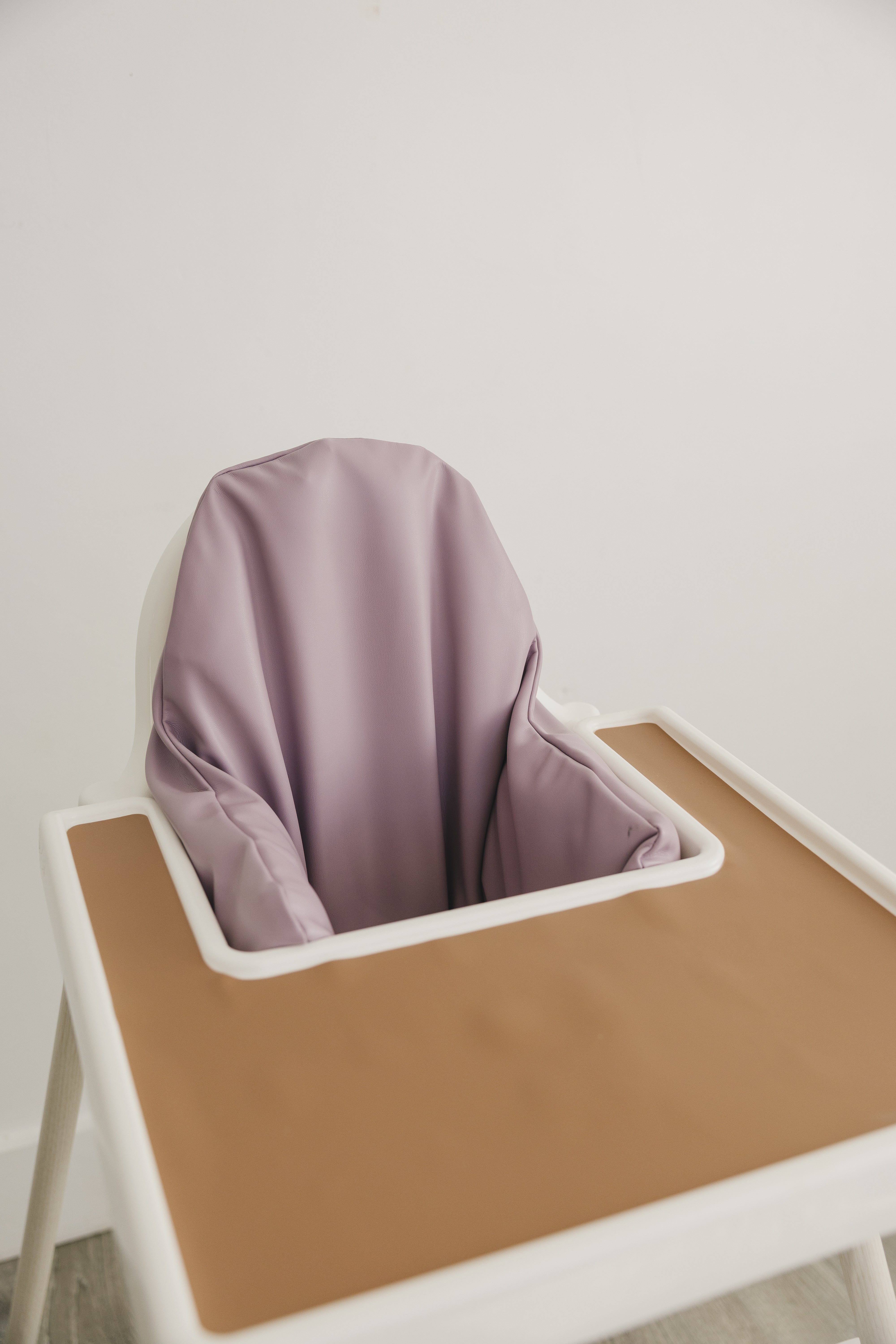 Purple Vegan Leather Ikea Antilop Cushion Cover