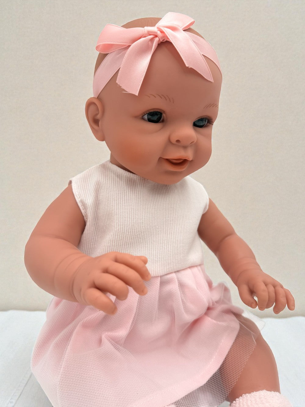 Bebenita 18" Baby Girl Doll | Unscented & Fully Clothed