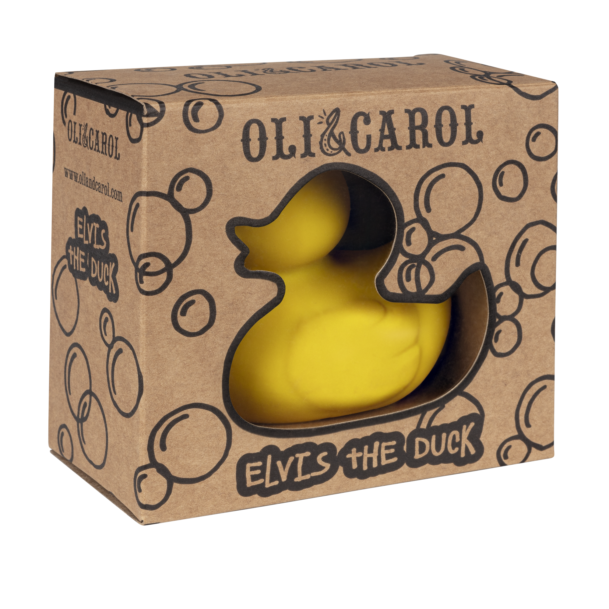 Small Ducks Monochrome Yellow