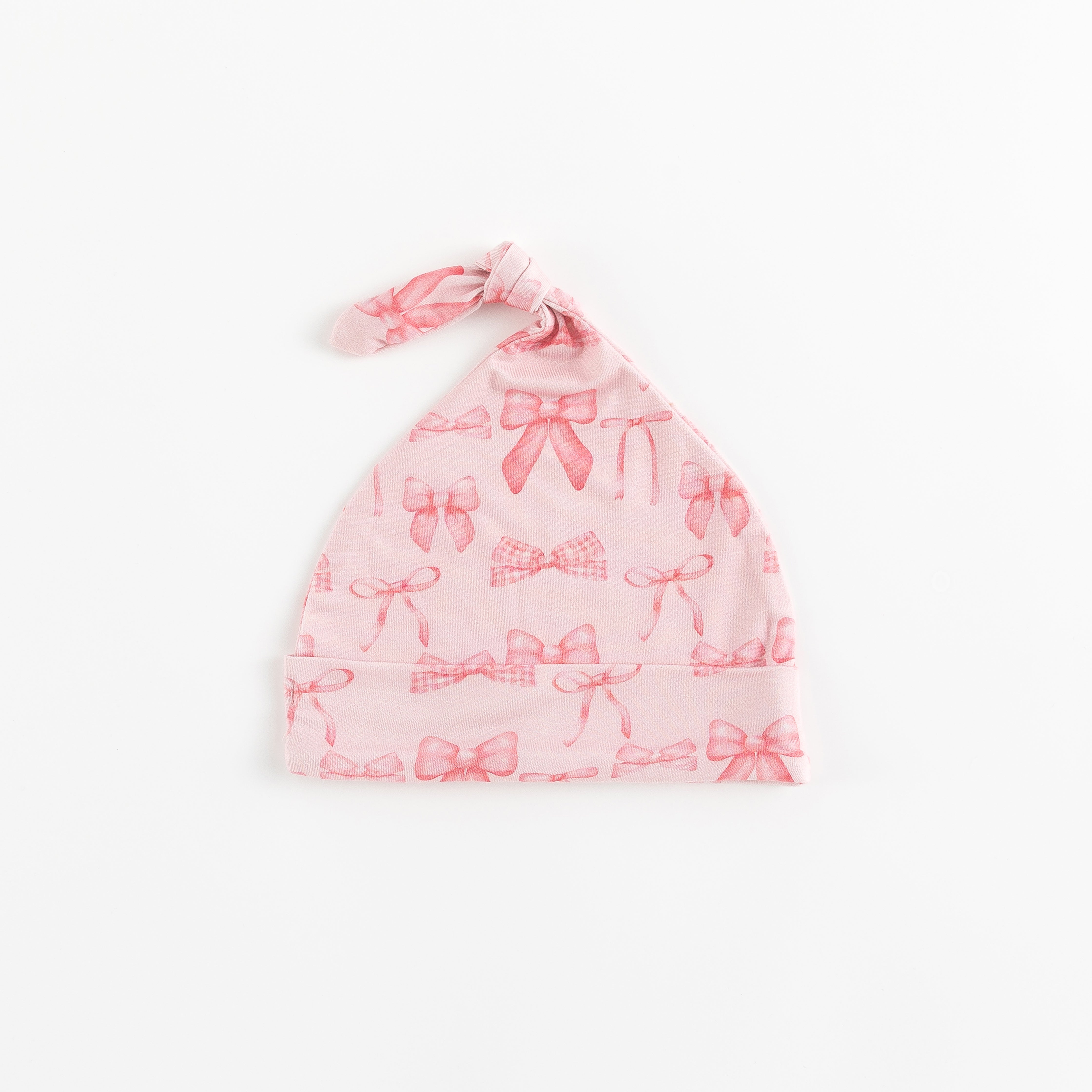 Pink Bows (knotted Hat)