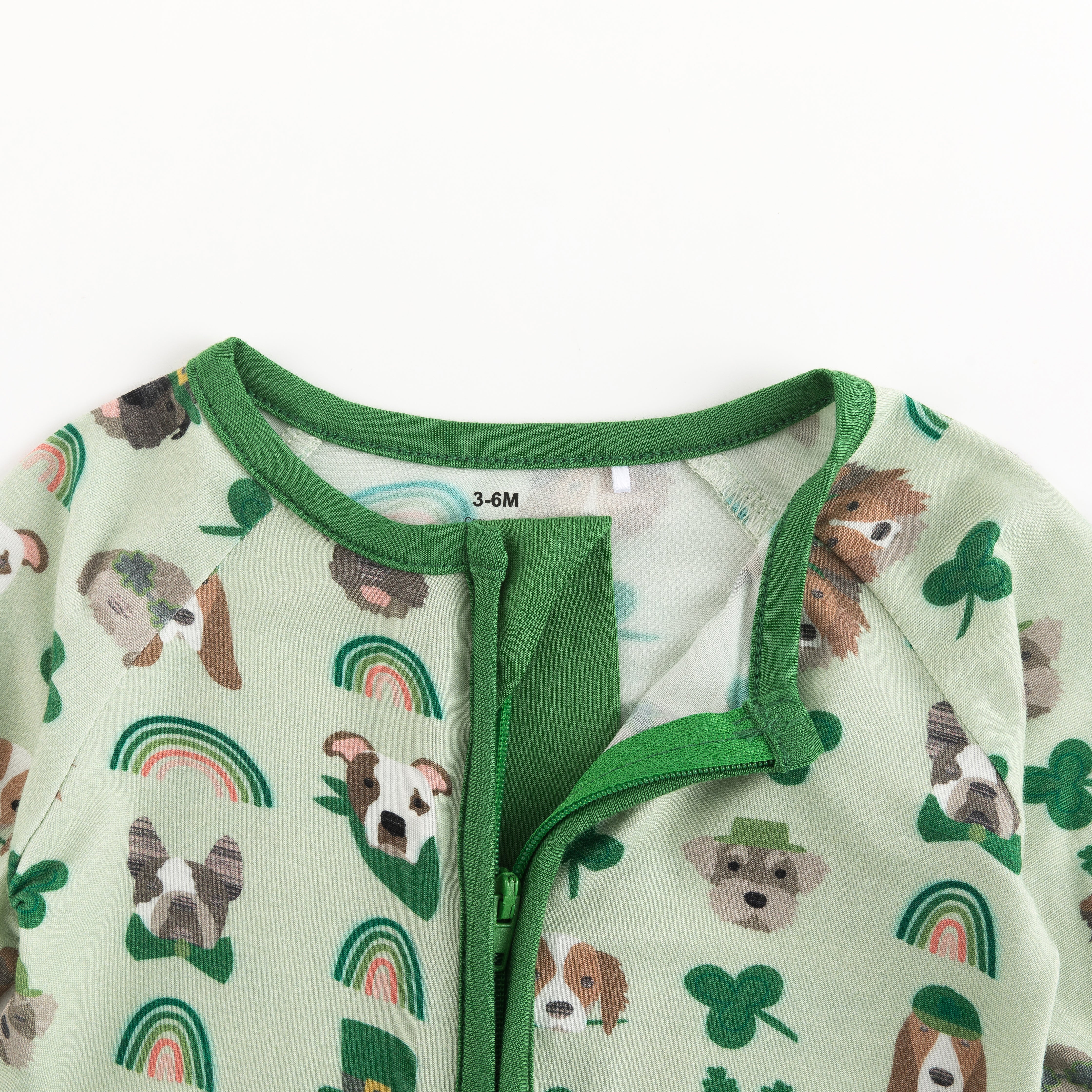 Puppy Parade (convertible Zip Footies)