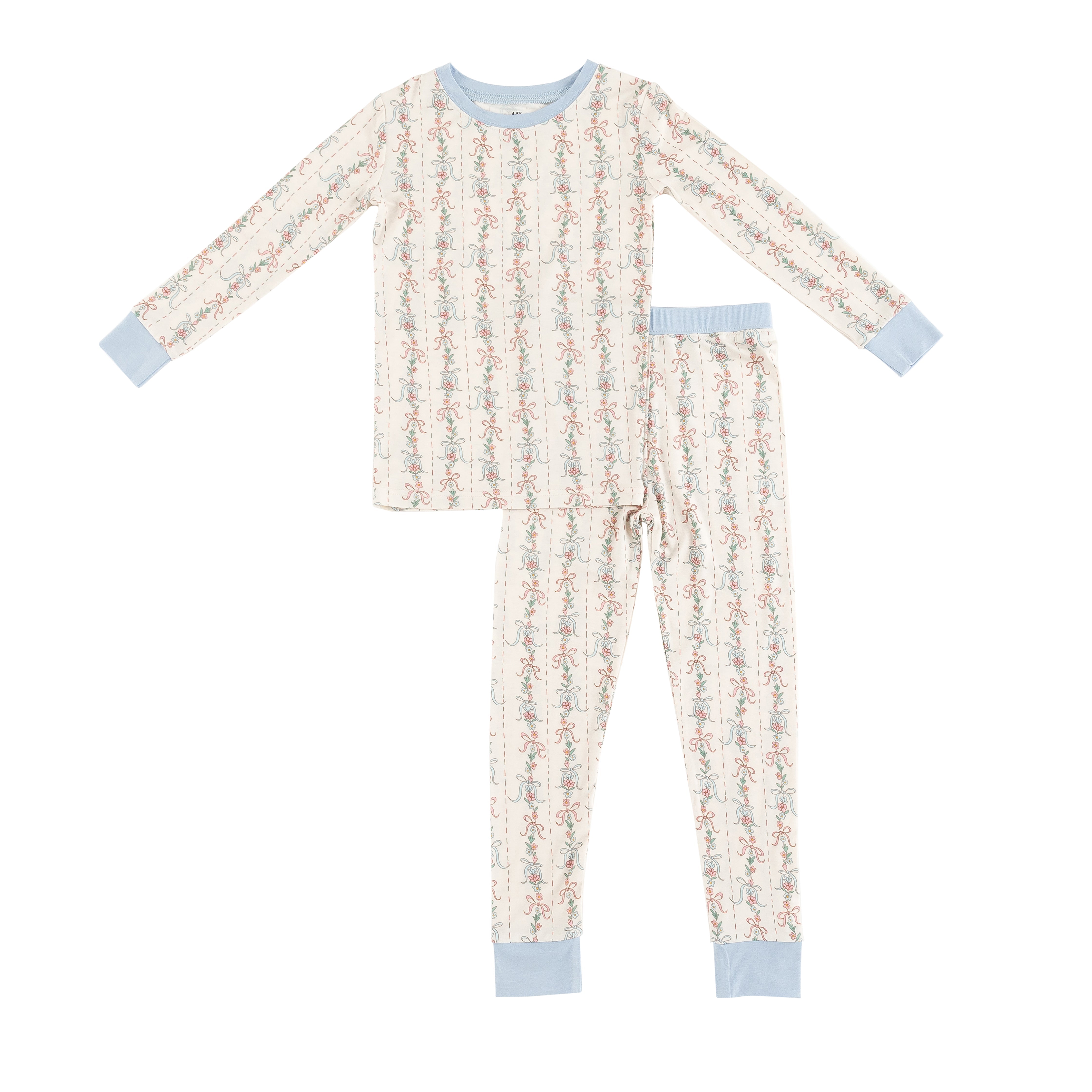 Bow Blossom (long Sleeve Pj)
