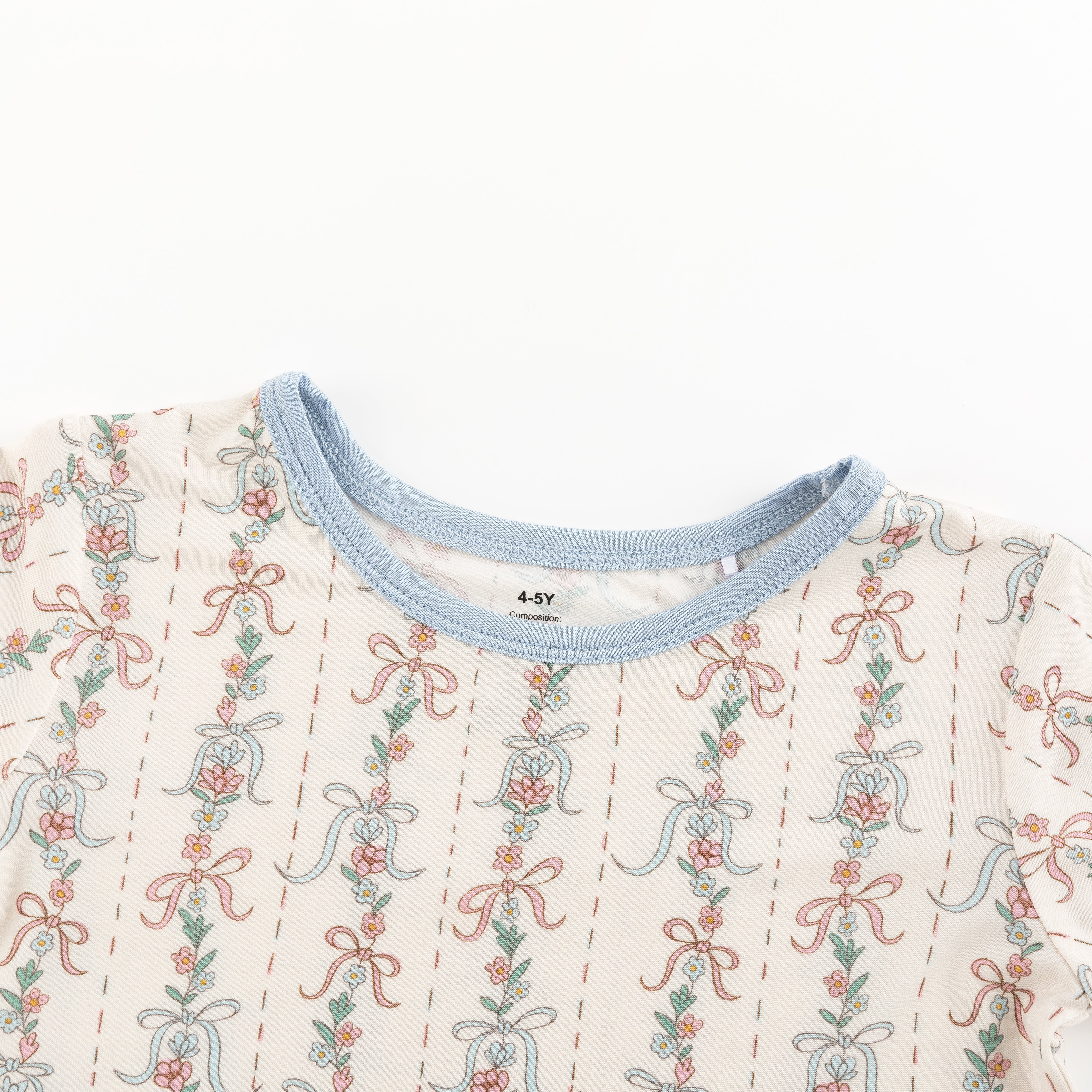 Bow Blossom (long Sleeve Pj)