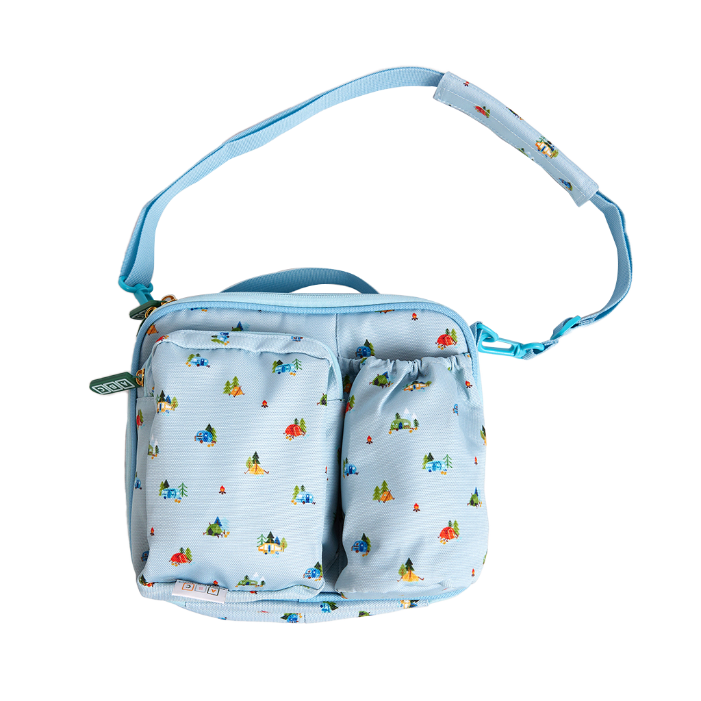 Lunch Bag Camper Lake Blue