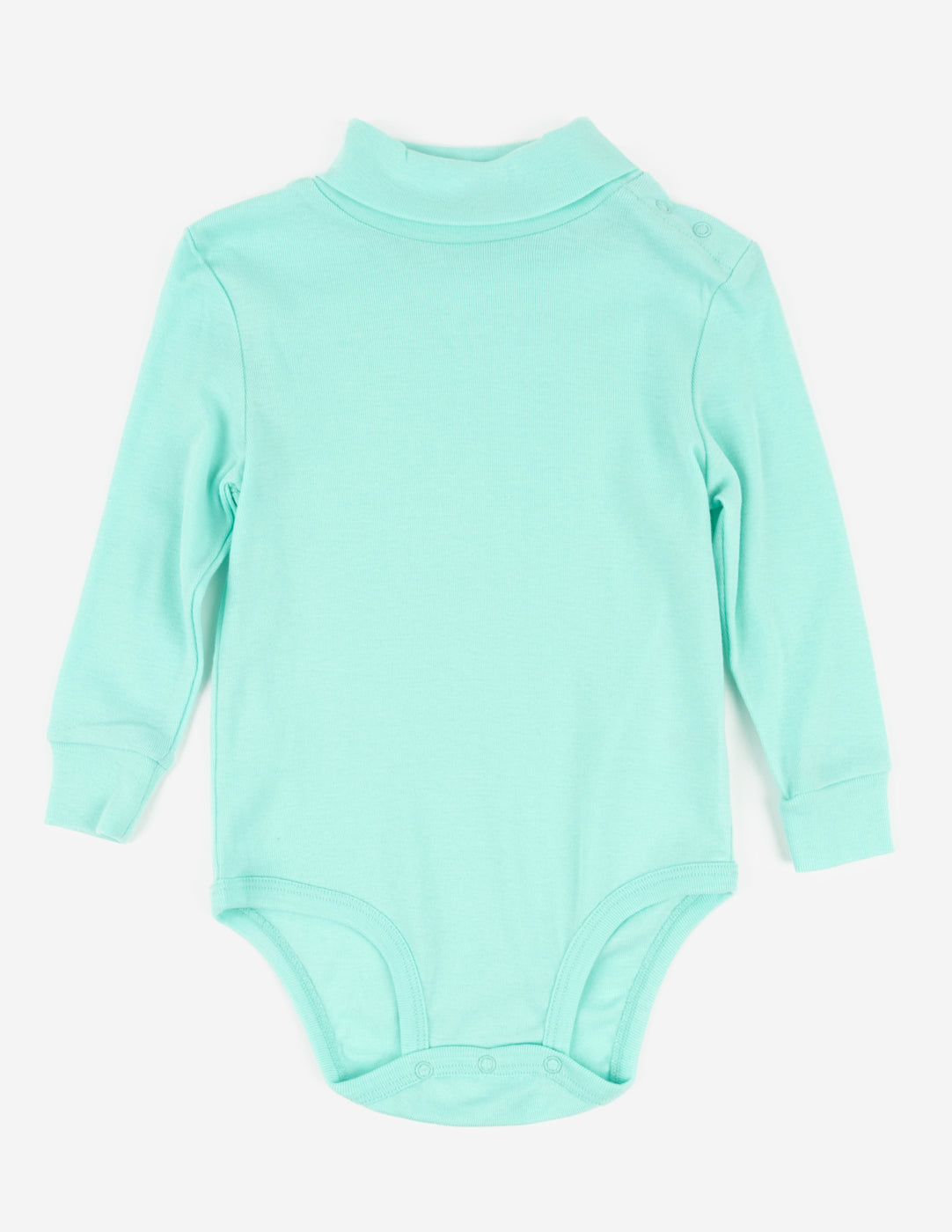 Baby Cotton Turtleneck Bodysuit