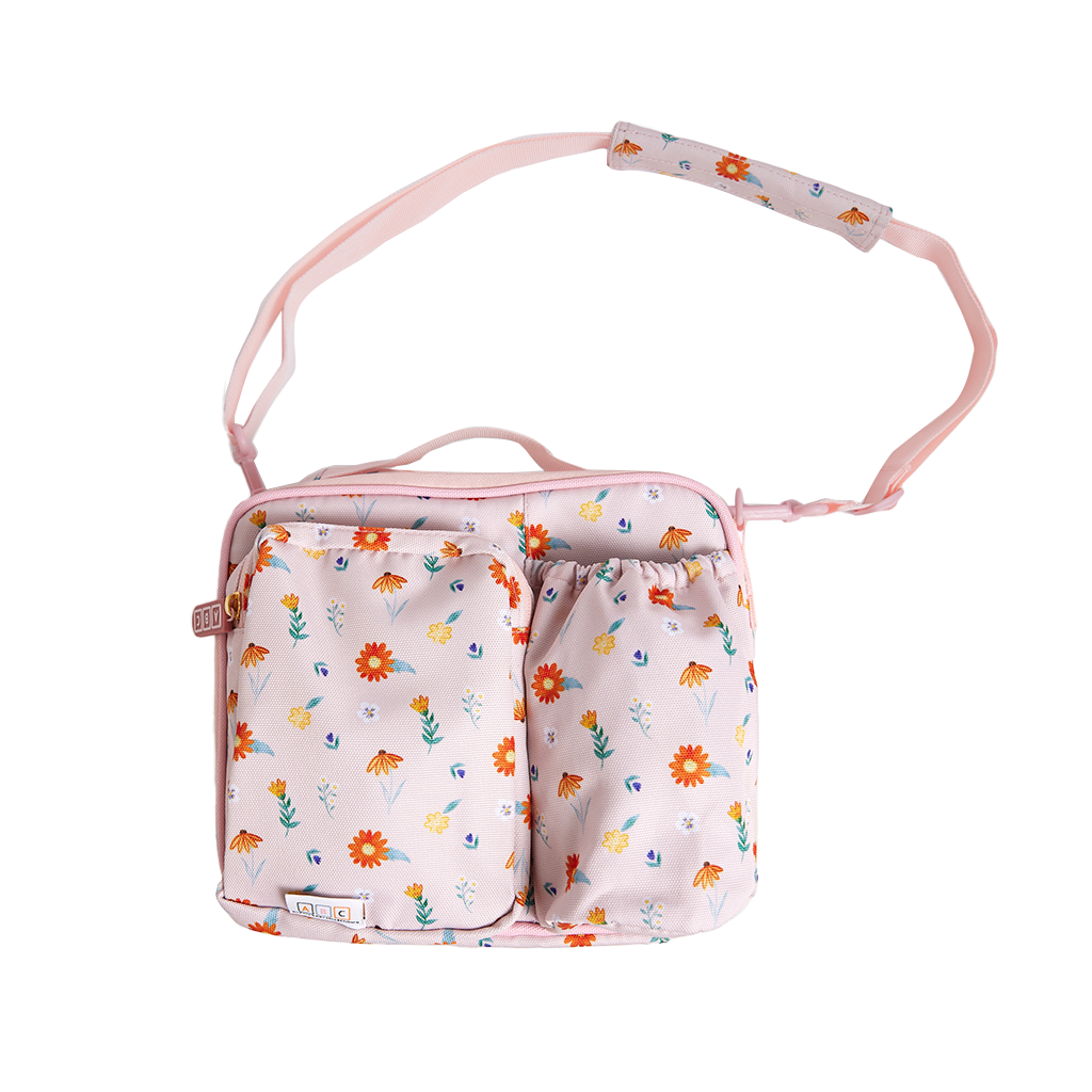 Lunch Bag Wildflower Ripe Peach