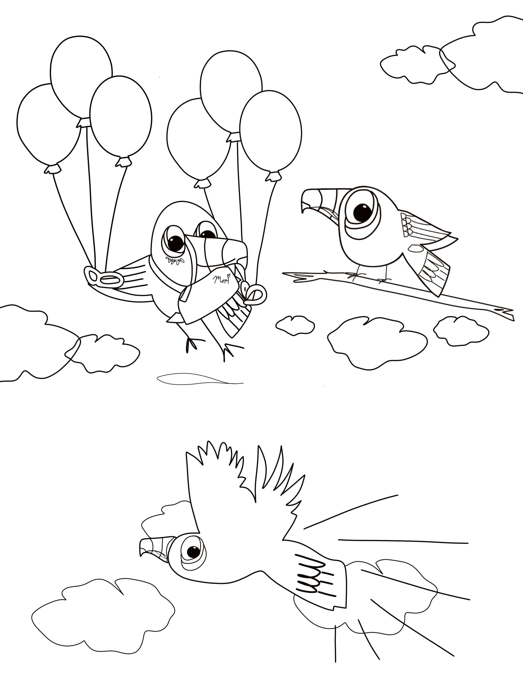 Toco Can Can: And You Can Too! Color-in Activity Book