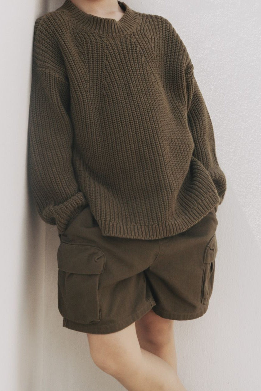 Organic Cotton Cargo Shorts