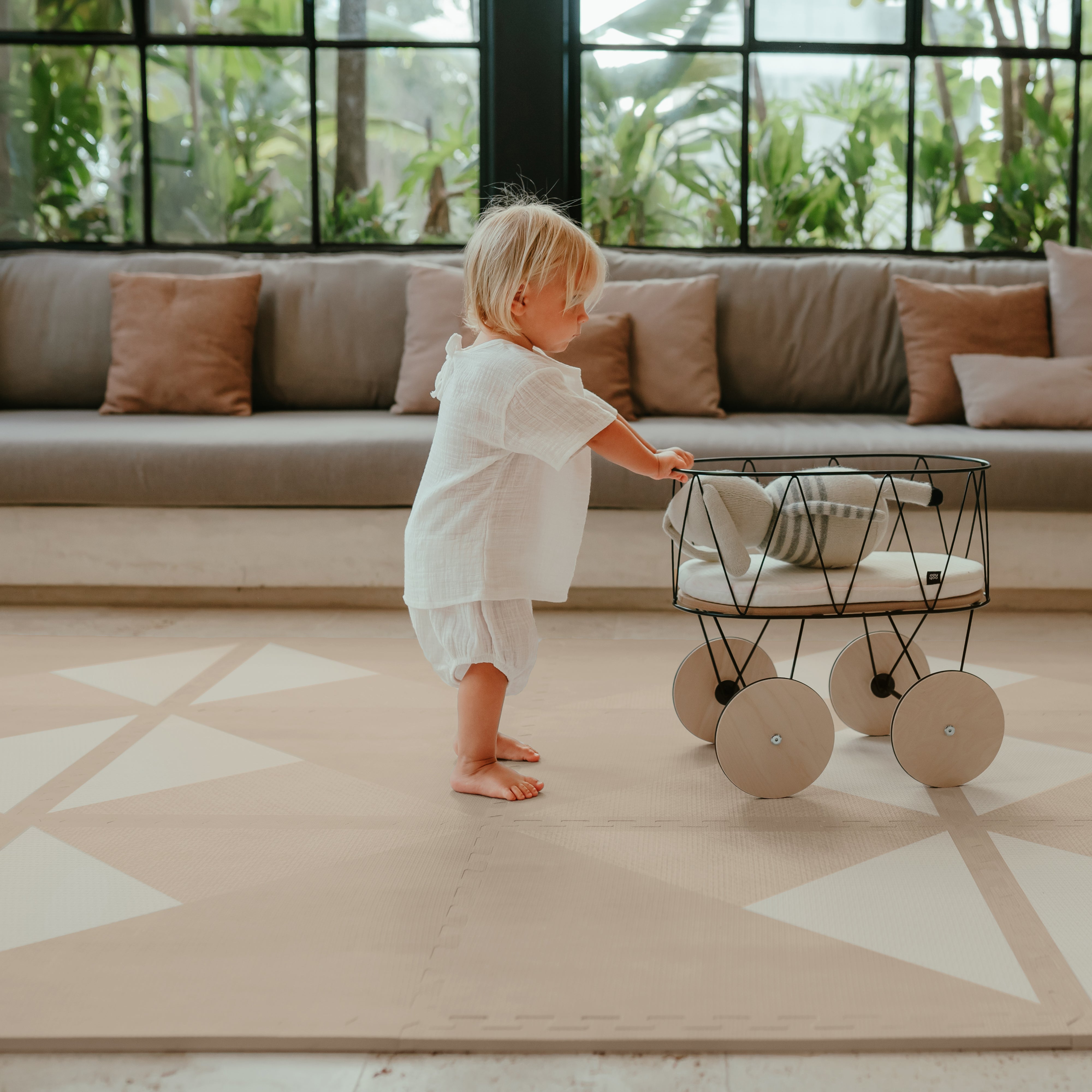 Premium Foam Playmats | Kyte - Mocha