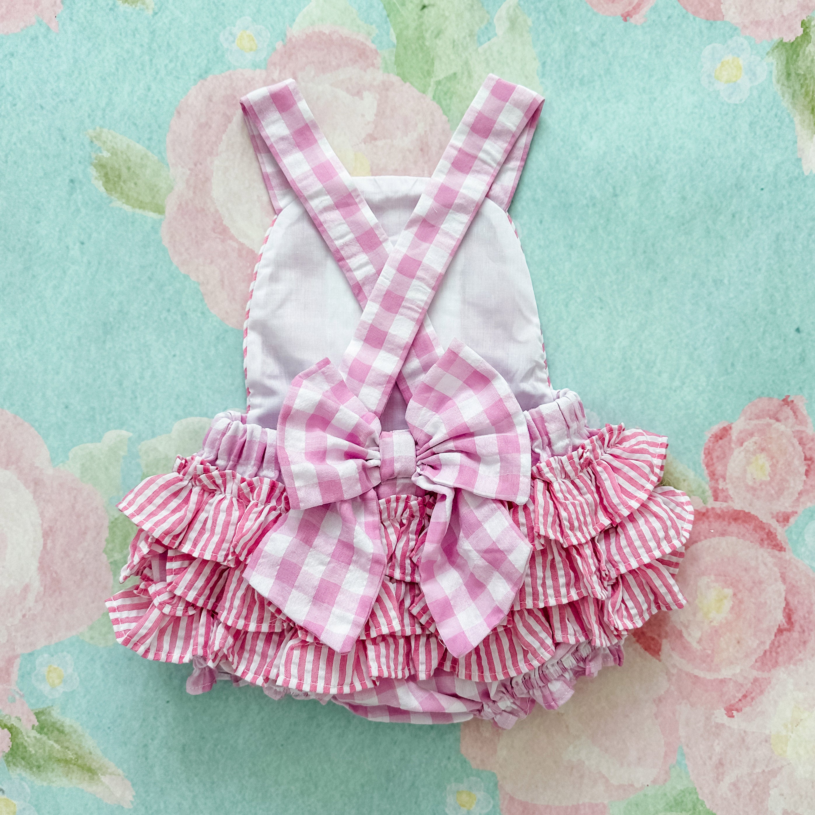 Pastel Pink First Birthday Bubble