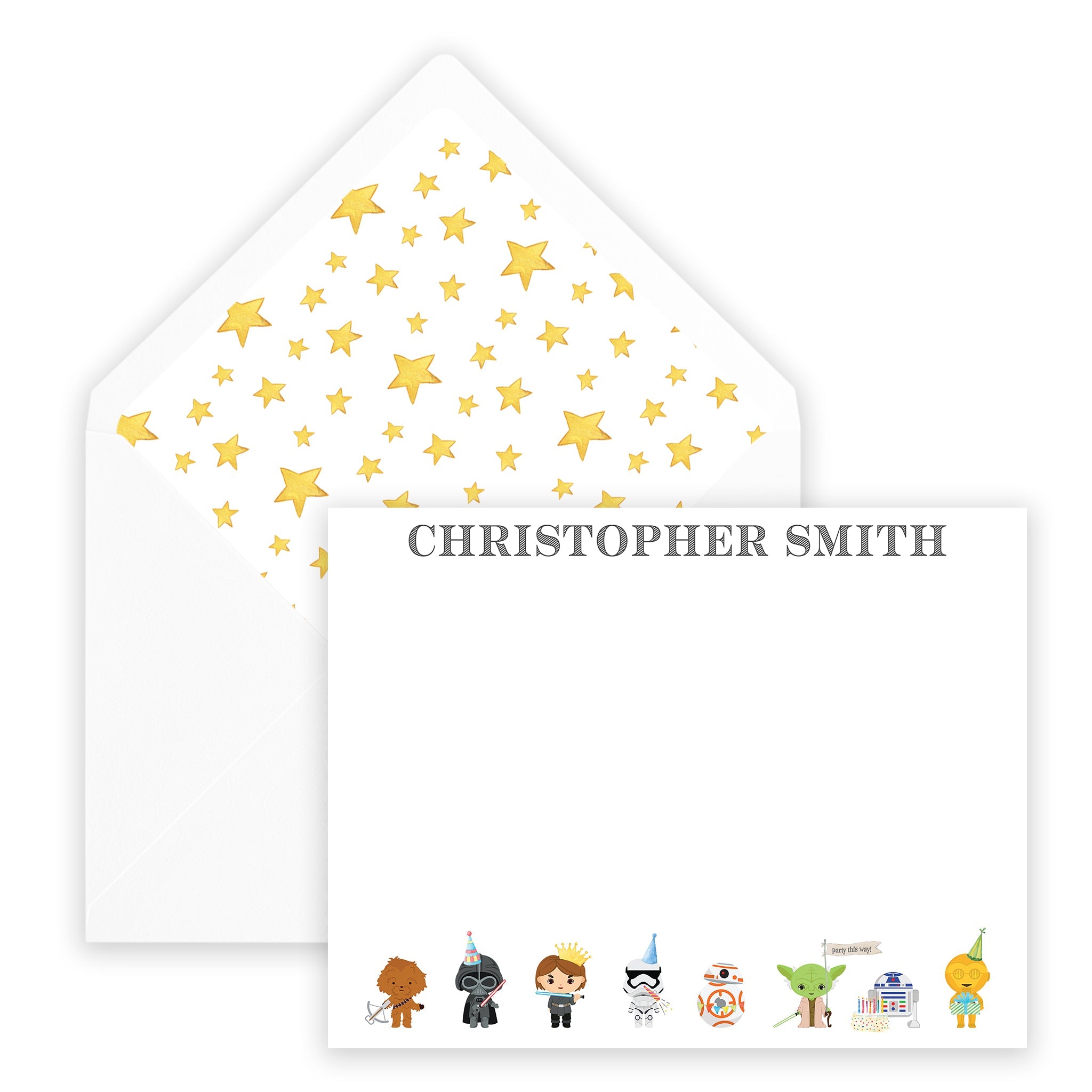 Young Jedi Notecard
