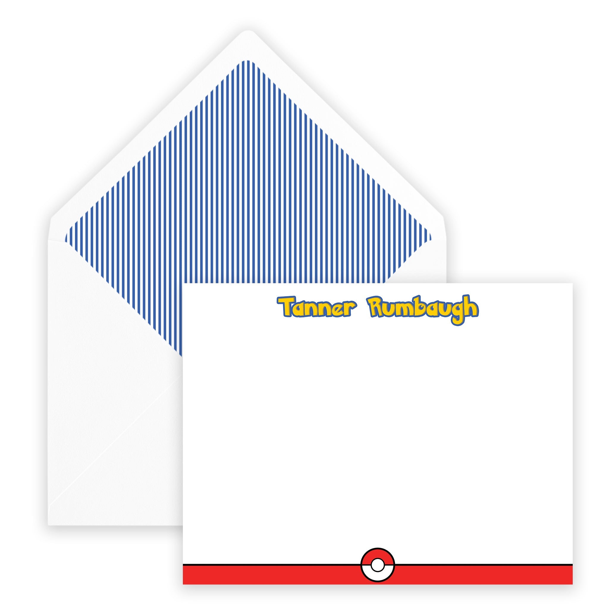 Catch 'em All Notecard