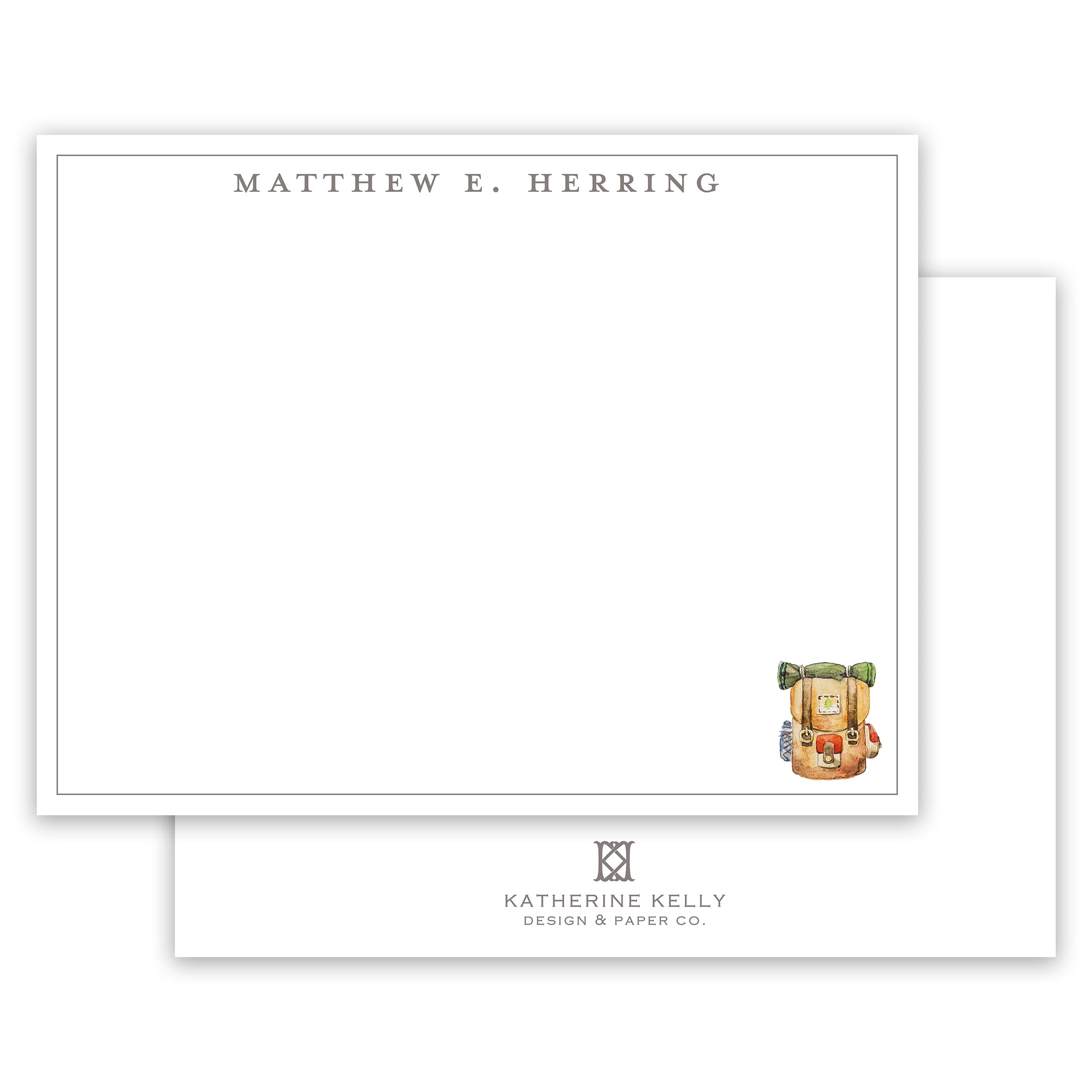 Mountain Man Notecard