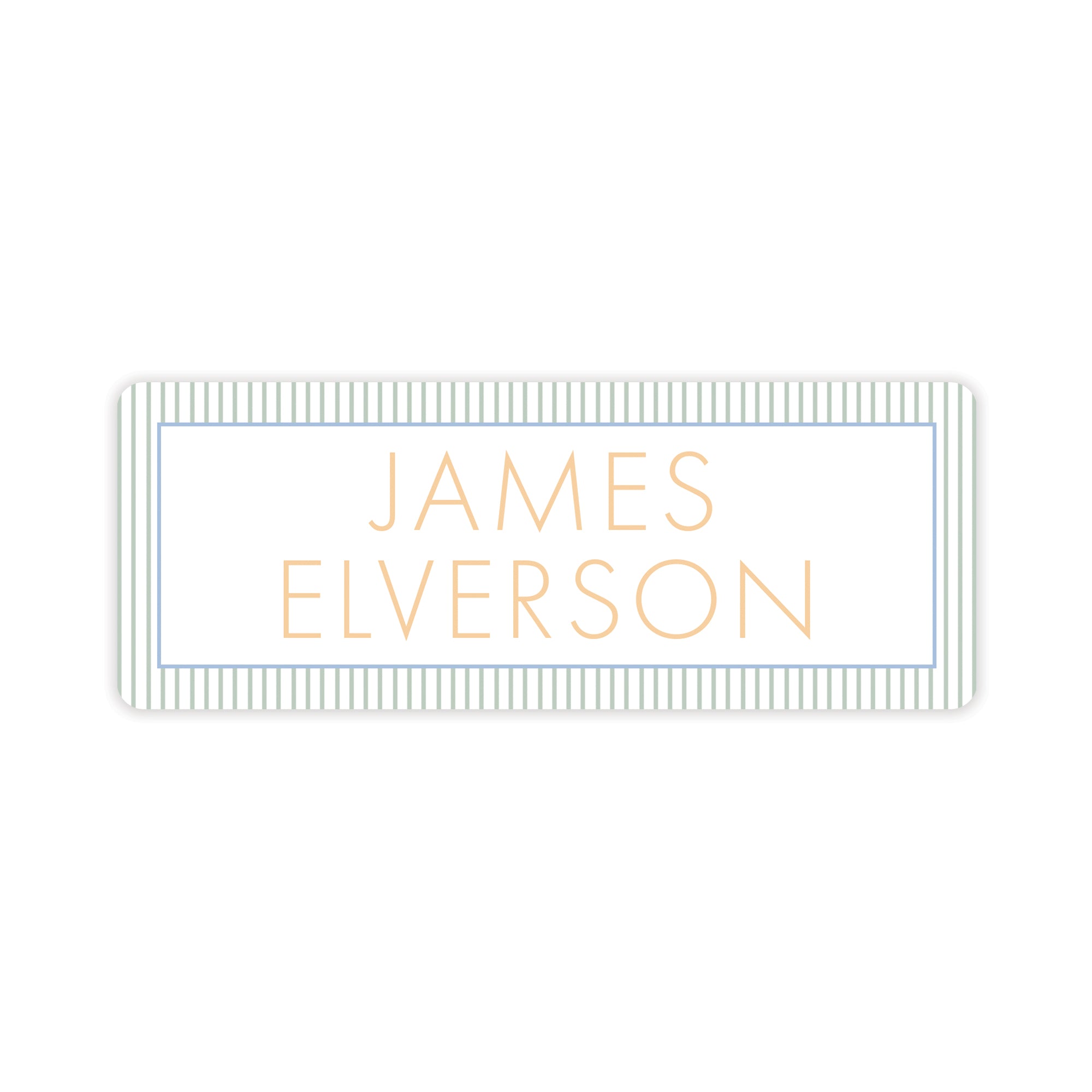 Muted Boy Vinyl School Labels