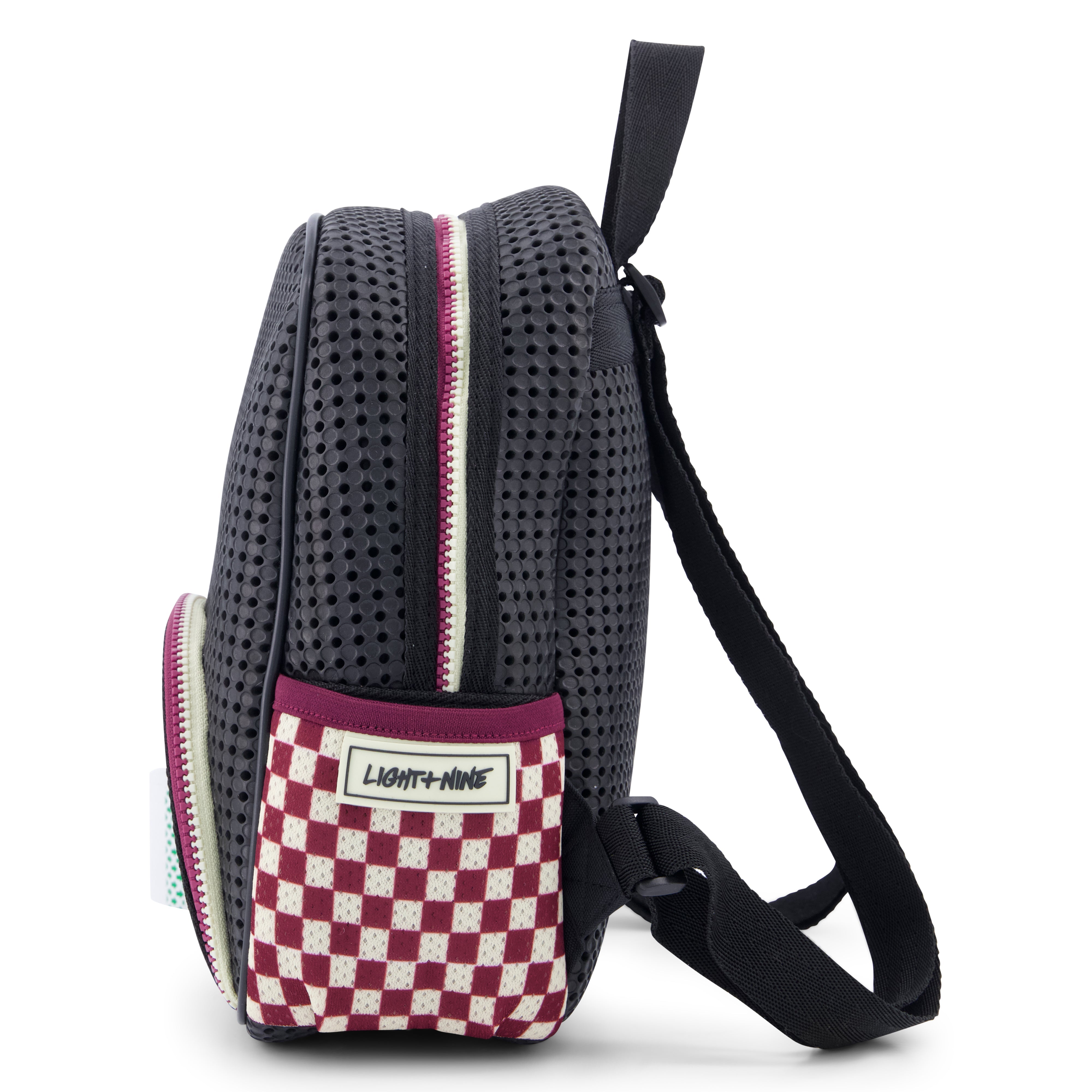 Little Starter Mini Backpack Checkered Brick