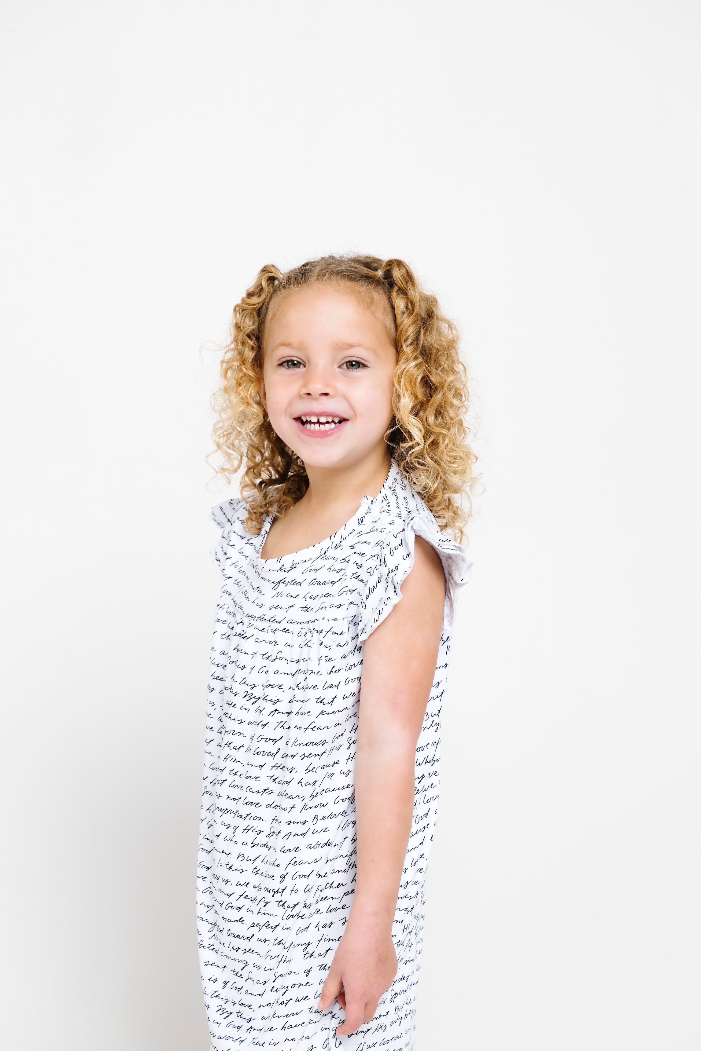 Love One Another Pj Girls Nightgown Polyester