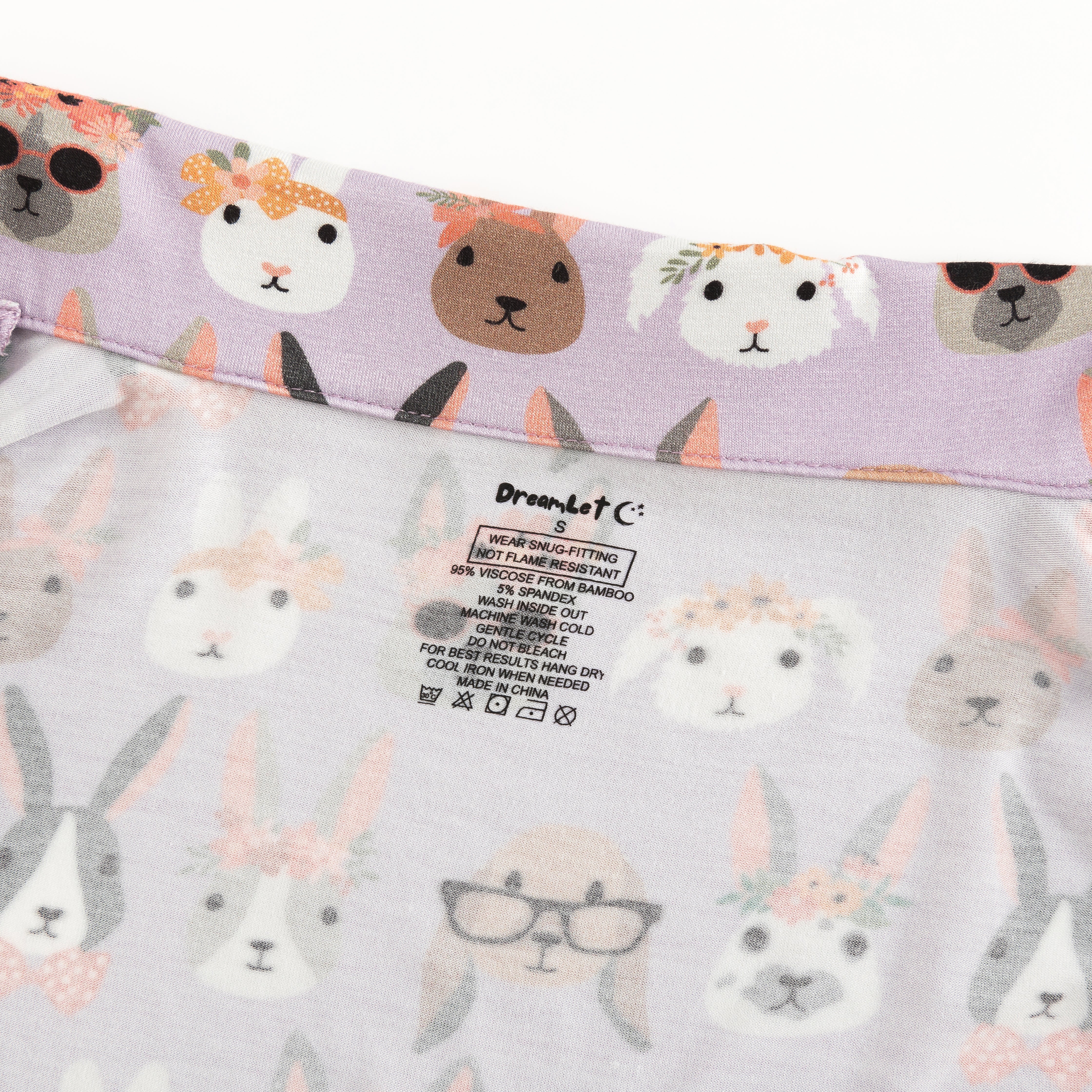 Midsummer Bunnies (women's Short Sleeve Pj)