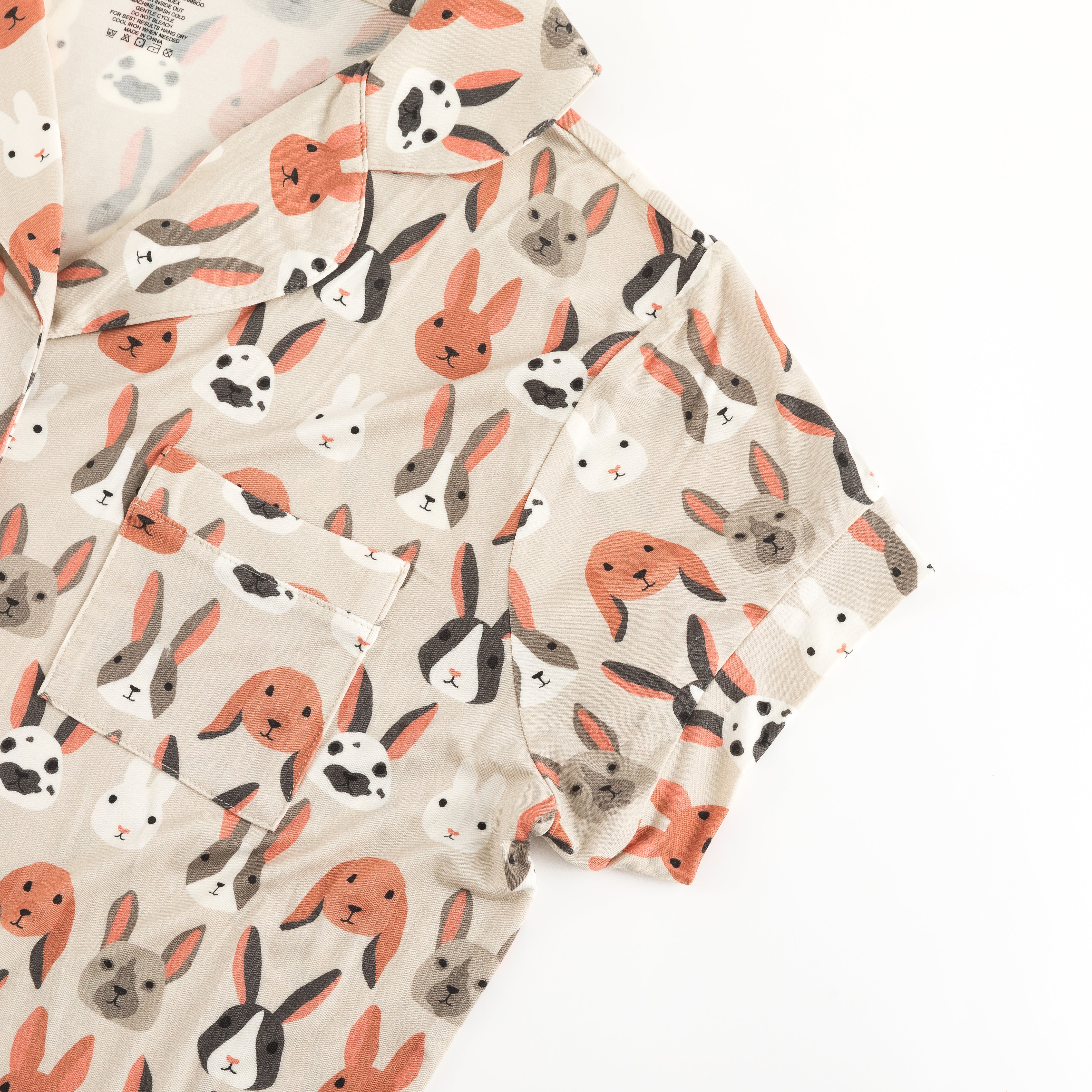 Bunny Crew (women's Short Sleeve Pj)