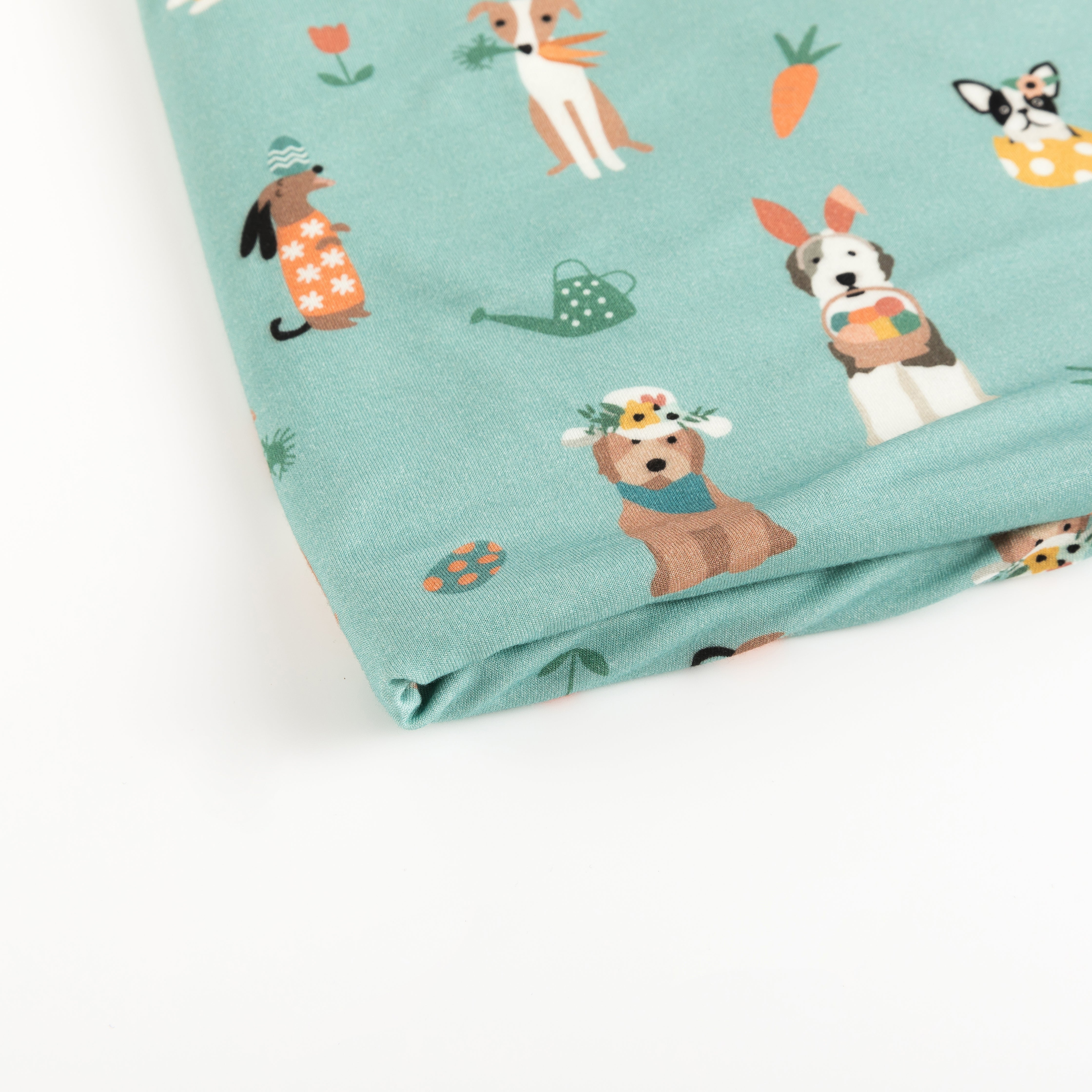 Puppy Egg Hunt (dream Blanket) - Aquamarine