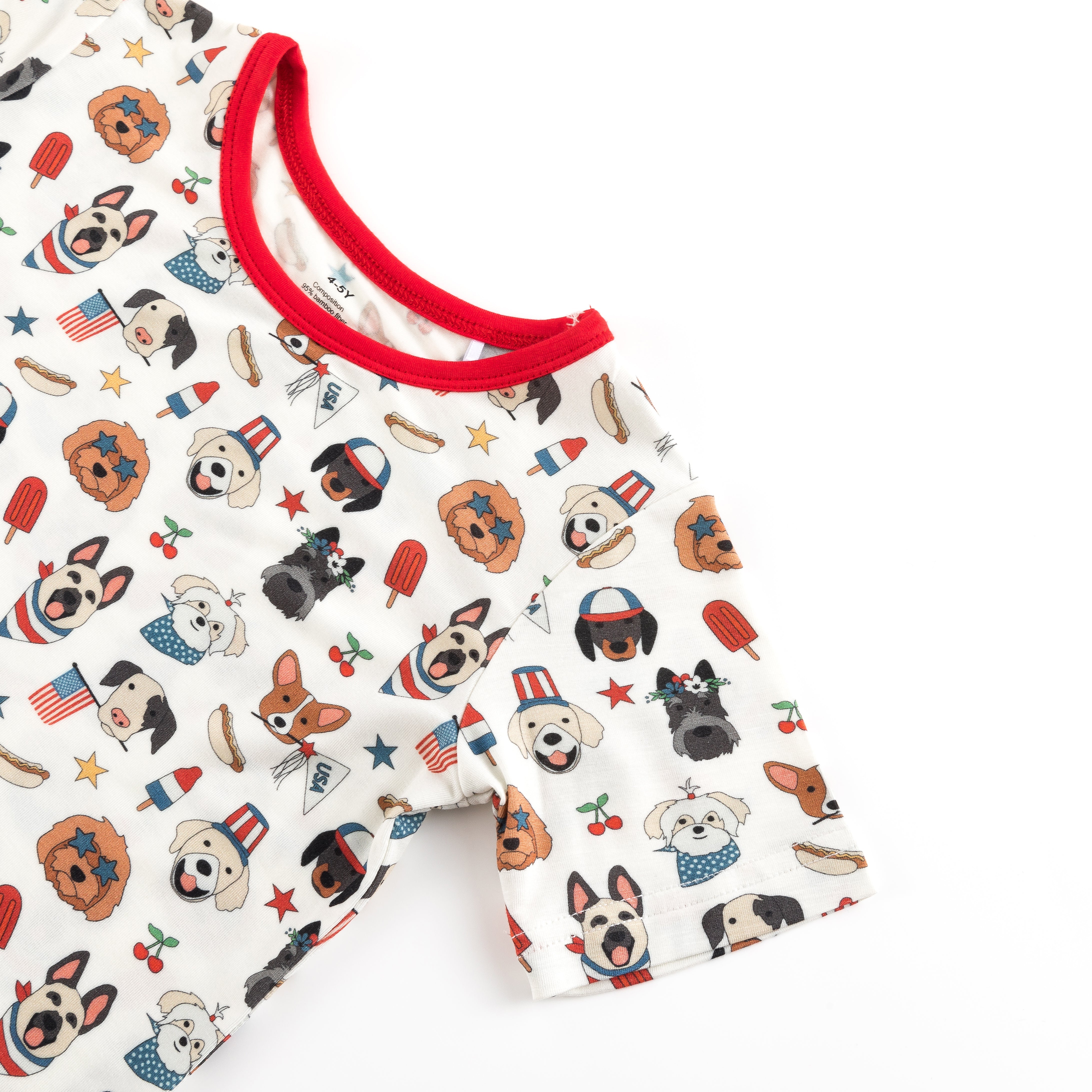 Freedom Dogs (short Pj Set)