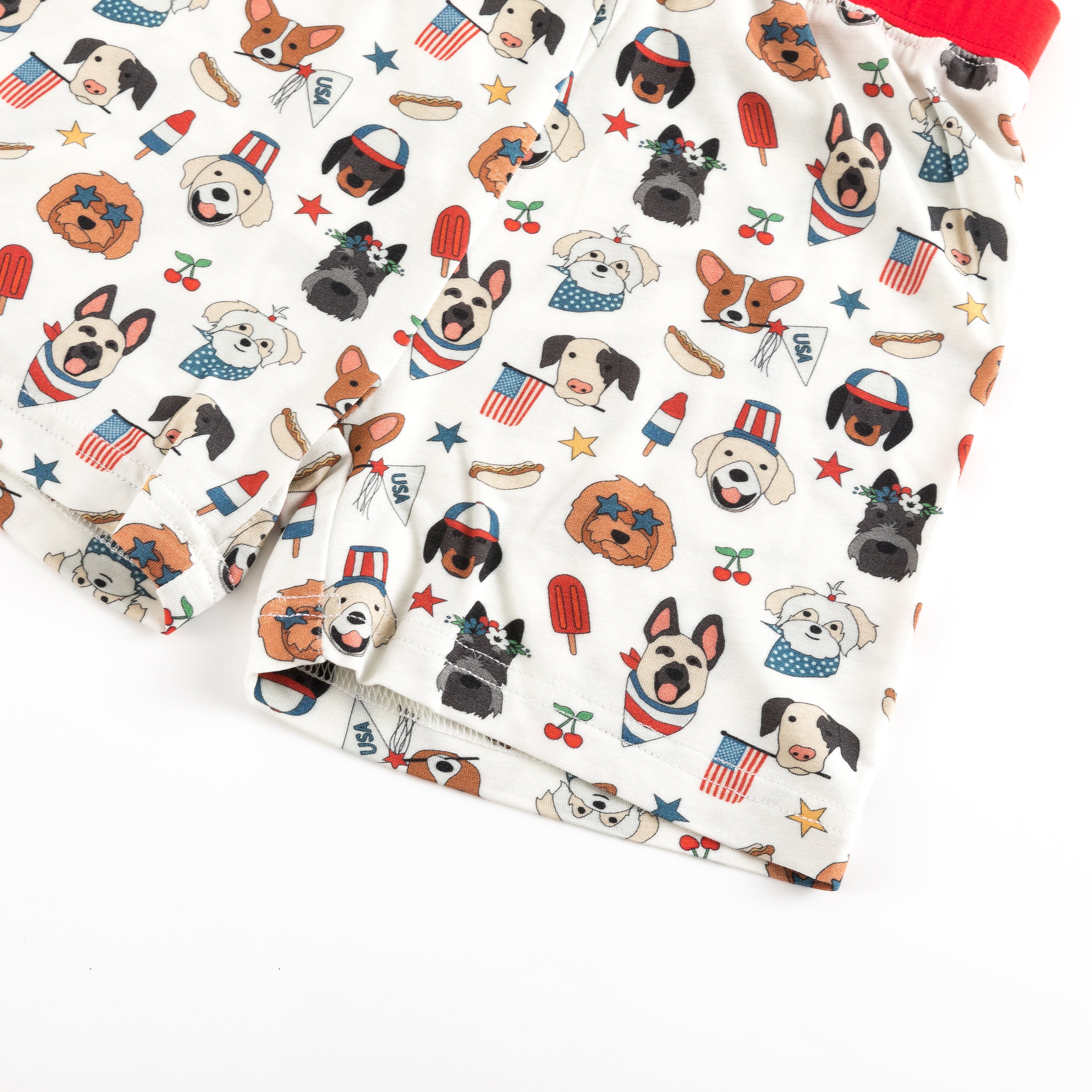 Freedom Dogs (short Pj Set)